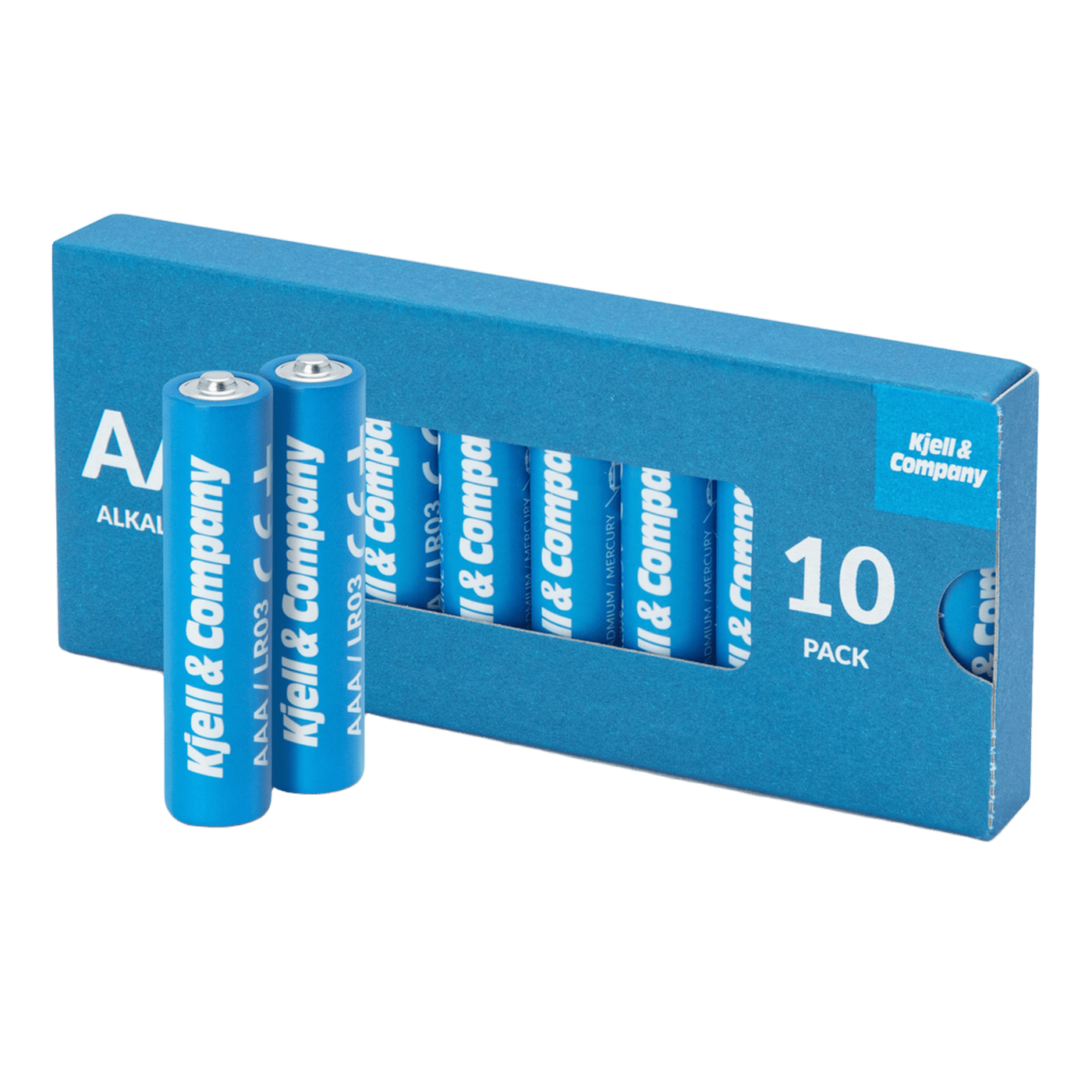 Kjell & Company AAA-batterier (LR03) 10-pack