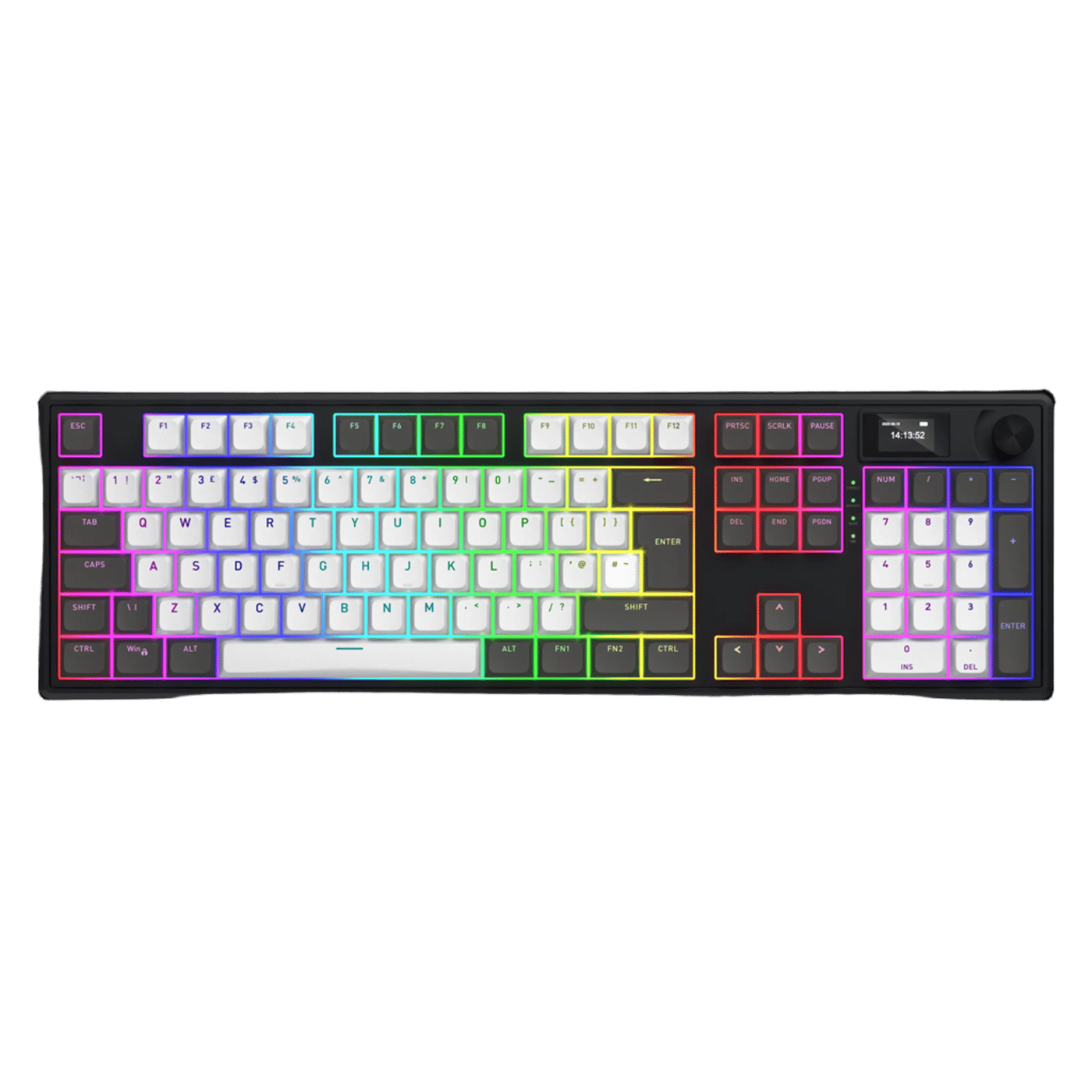 HATOR Skyfall 100 Pro trådløst gamingtastatur Grå