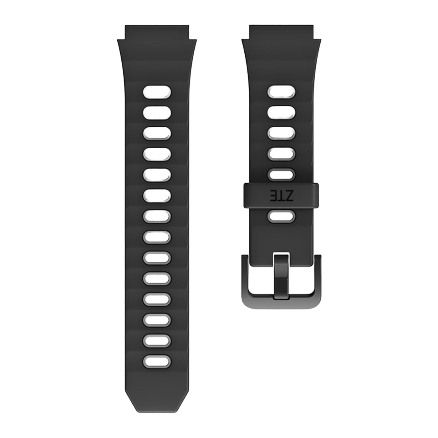 ZTE K2/K2 Pro klockarmband i silikon Svart