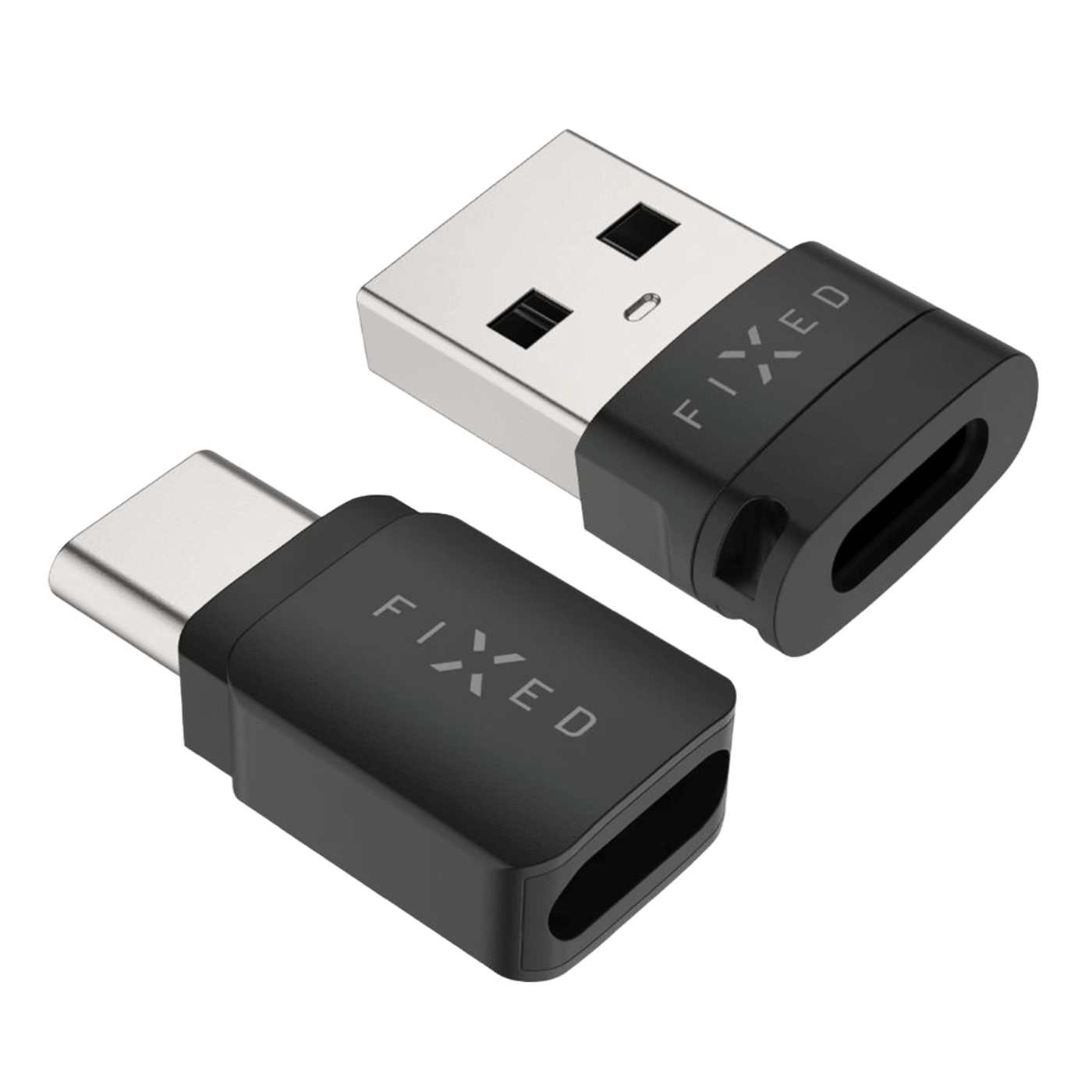 Fixed USB-datablokkerer 2-pakk (USB-A/USB-C)