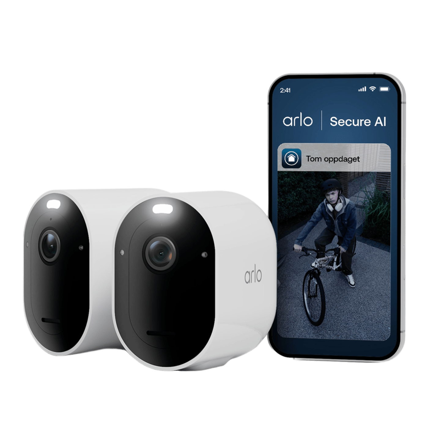 Arlo Pro 6 – Trådløst overvåkingskamera 2-pk.