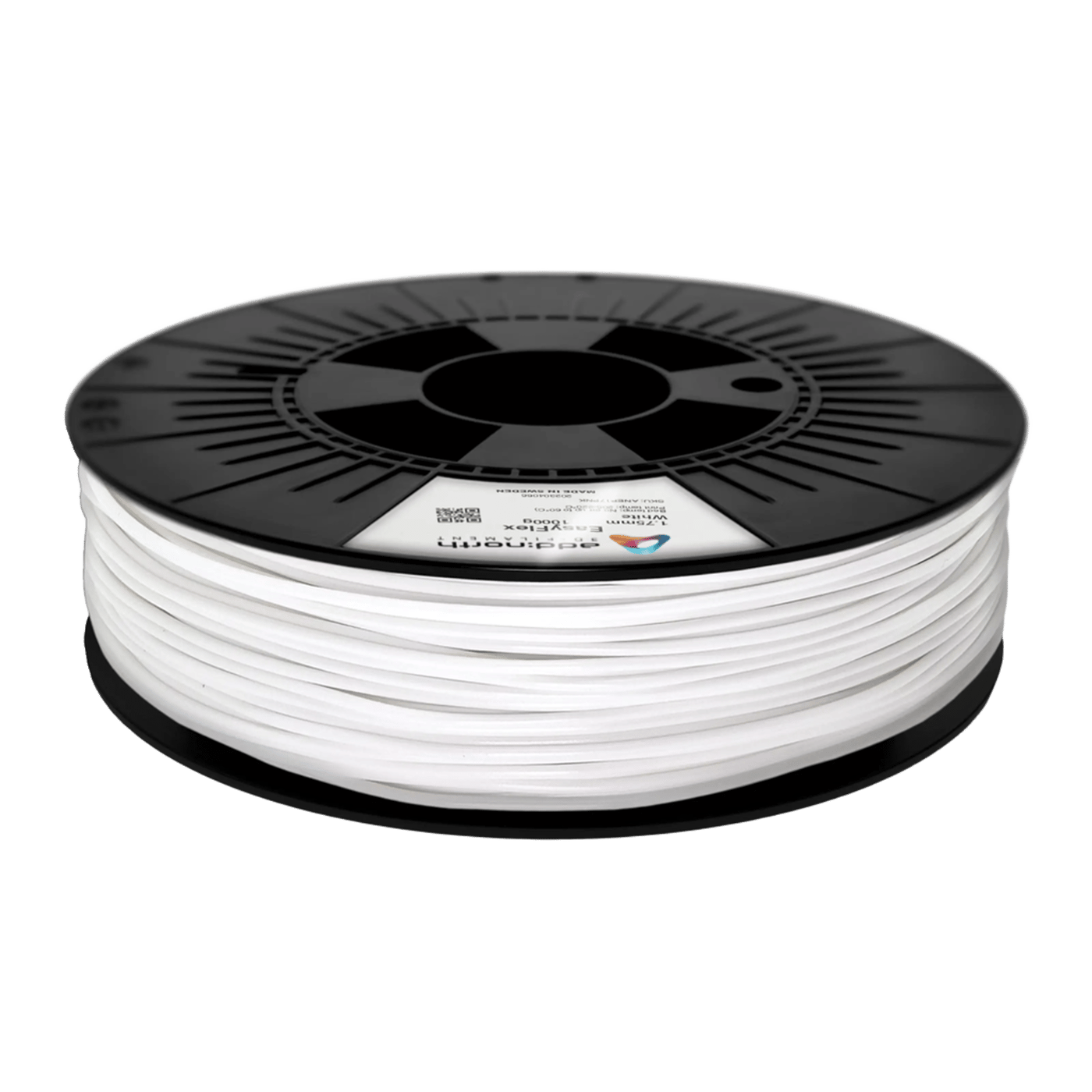Addnorth EasyFlex TPU-filament 95A för 3D-skrivare 1,75 mm Vit