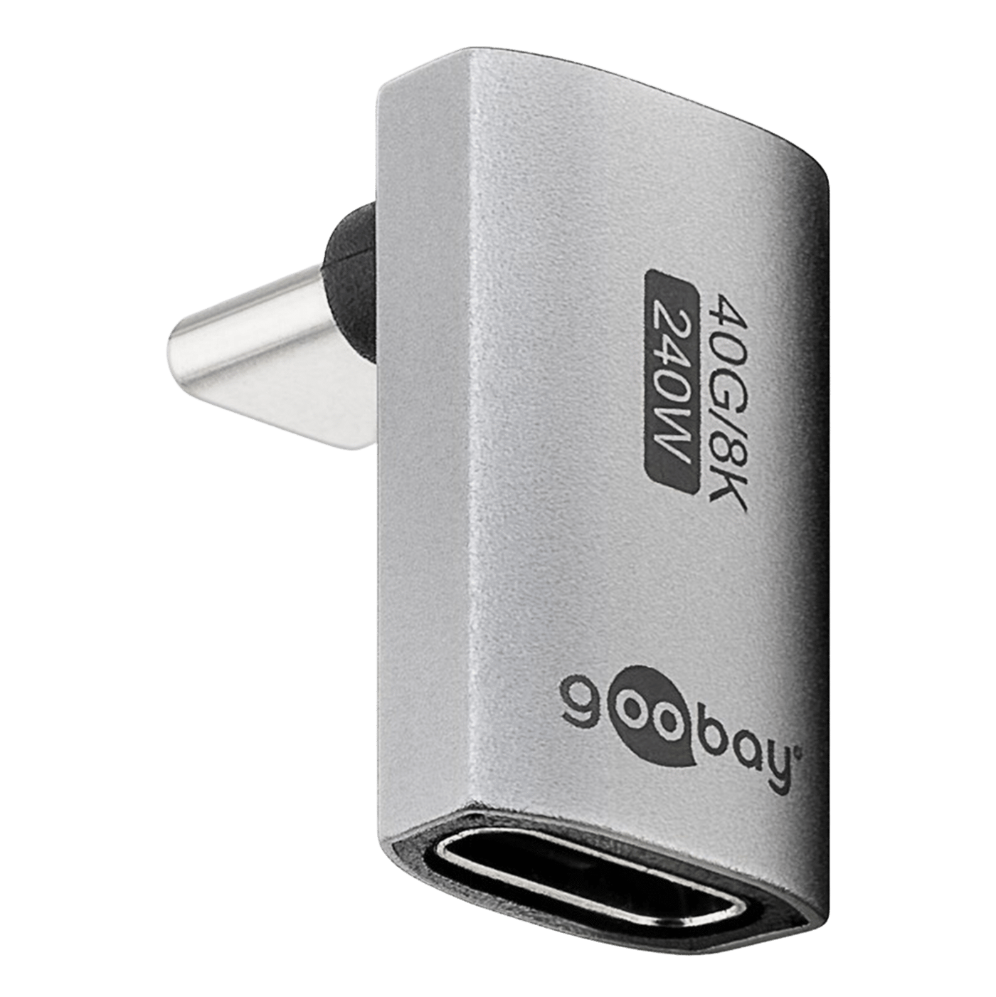 USB-C-adapter 90° vinklet med USB4-støtte