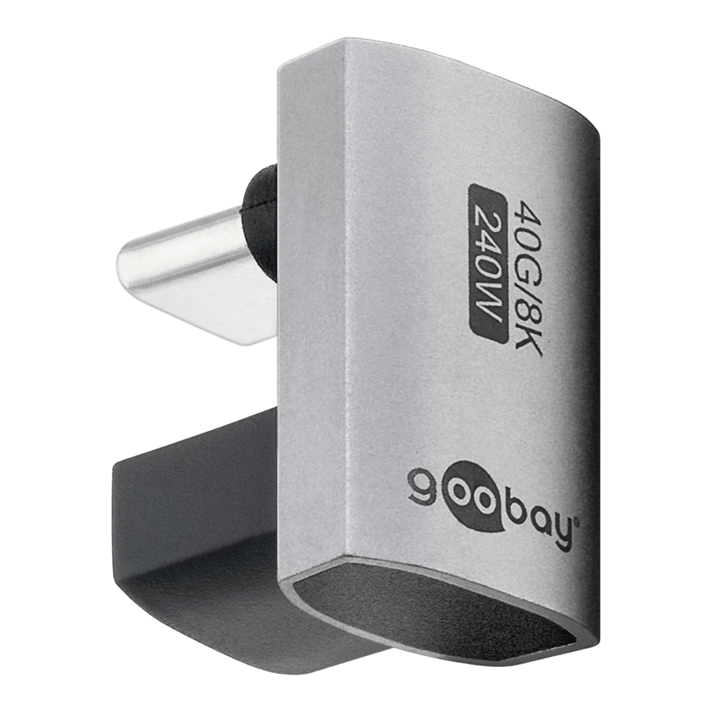 USB-C-adapter 180° U-formet med USB4-støtte