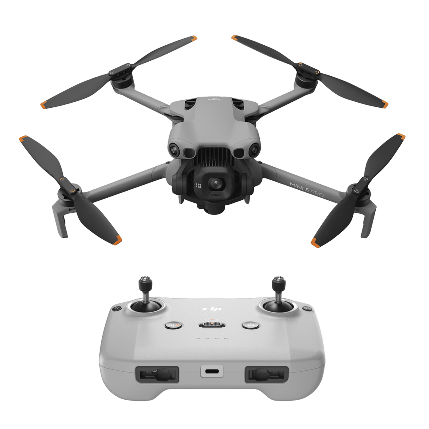 DJI Mini 5 Pro – sammenleggbar drone med 50 MP-kamera