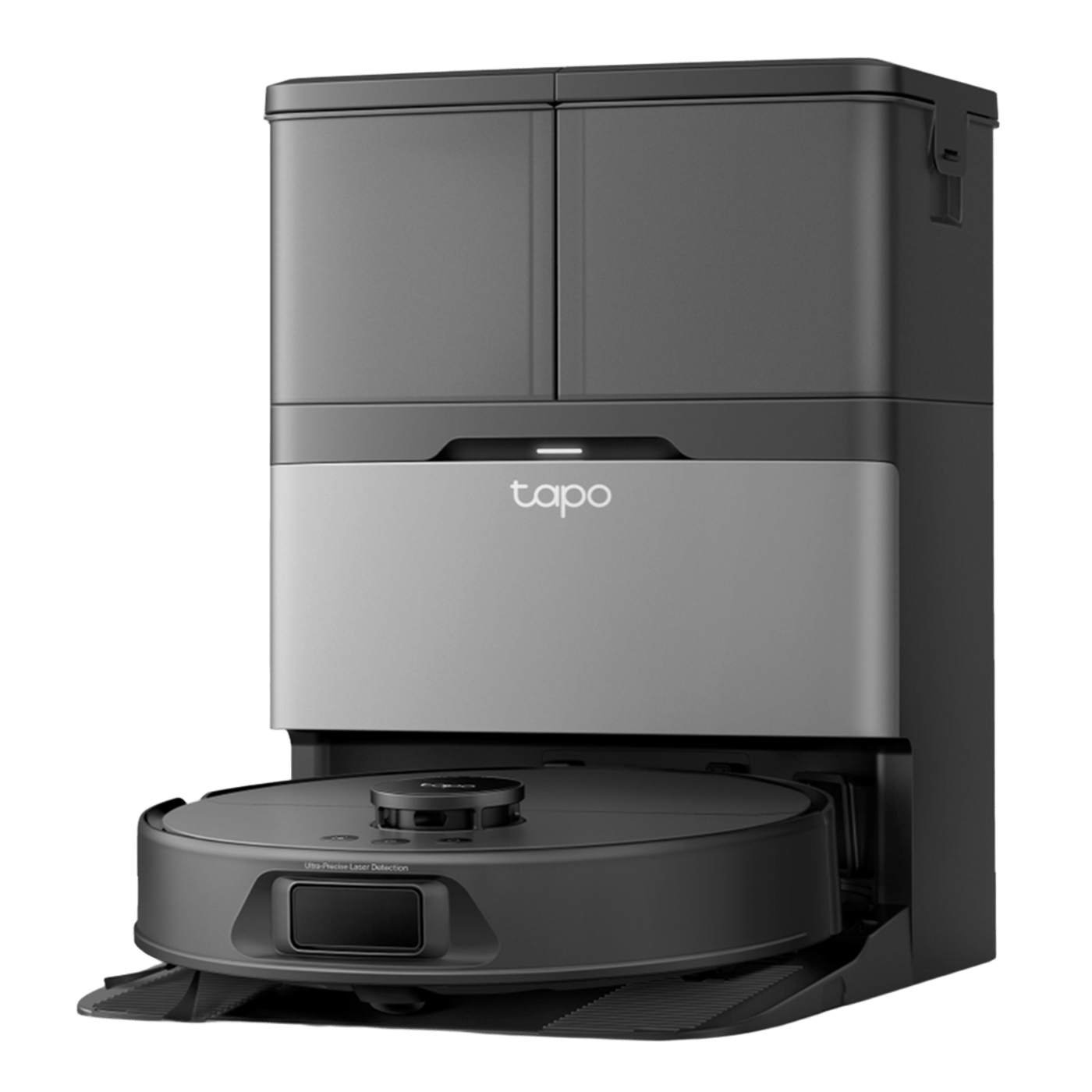 TP-Link Tapo RV50 Pro Omni – Robotdammsugare med basstation