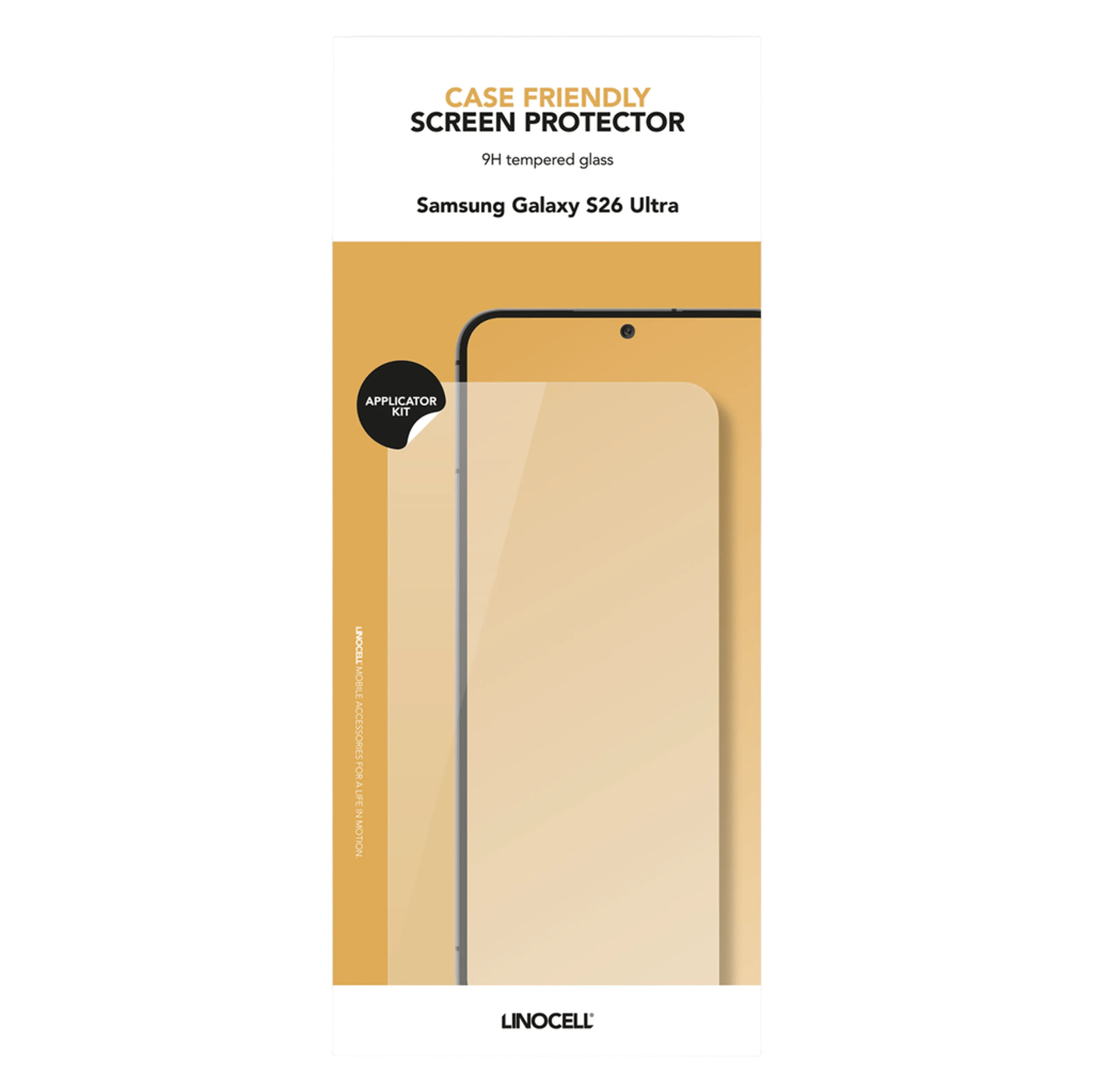 Linocell Case Friendly skjermbeskytter for Samsung Galaxy S26 Ultra