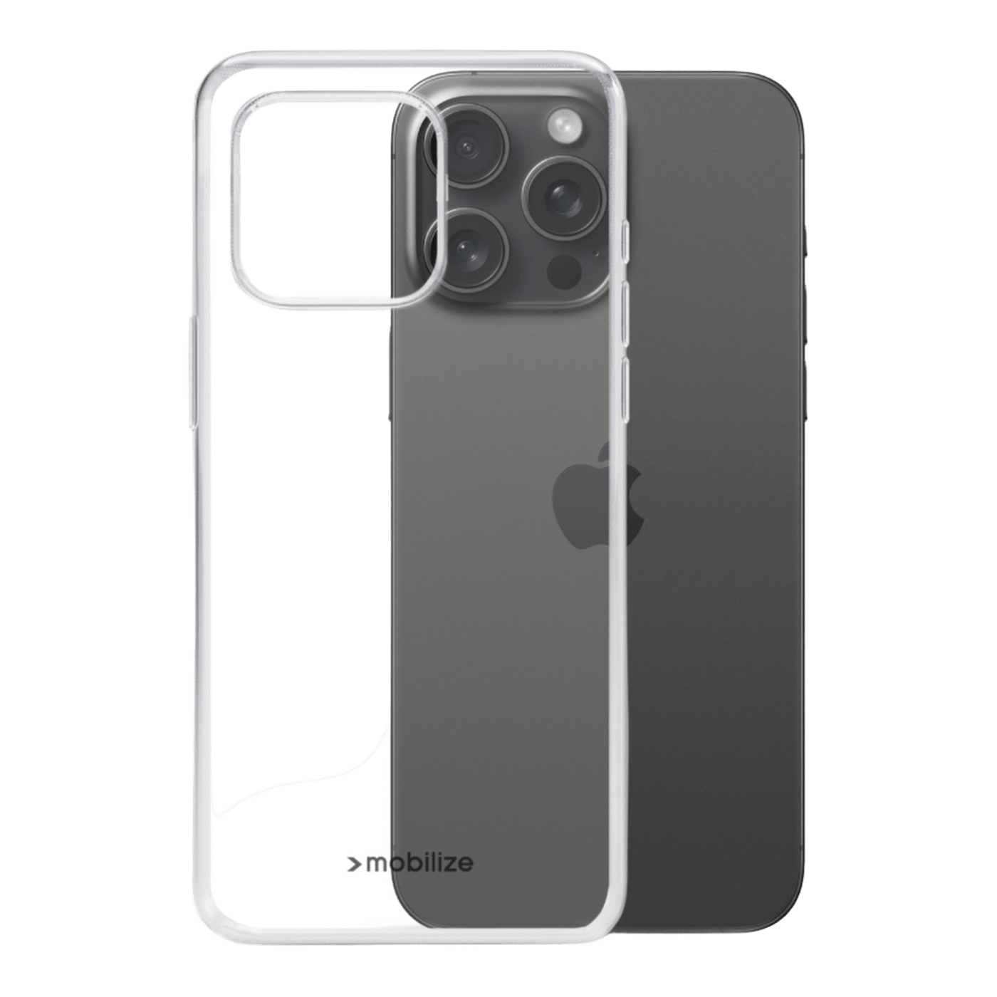 Mobilize Gelly Case – Mobilskal för iPhone 15 Pro Max Klar