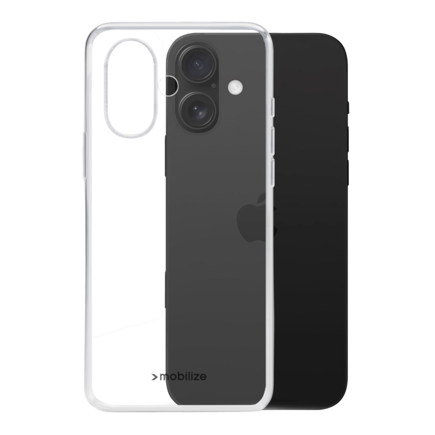 Mobilize Gelly Case – Mobilskal för iPhone 16 Plus Klar
