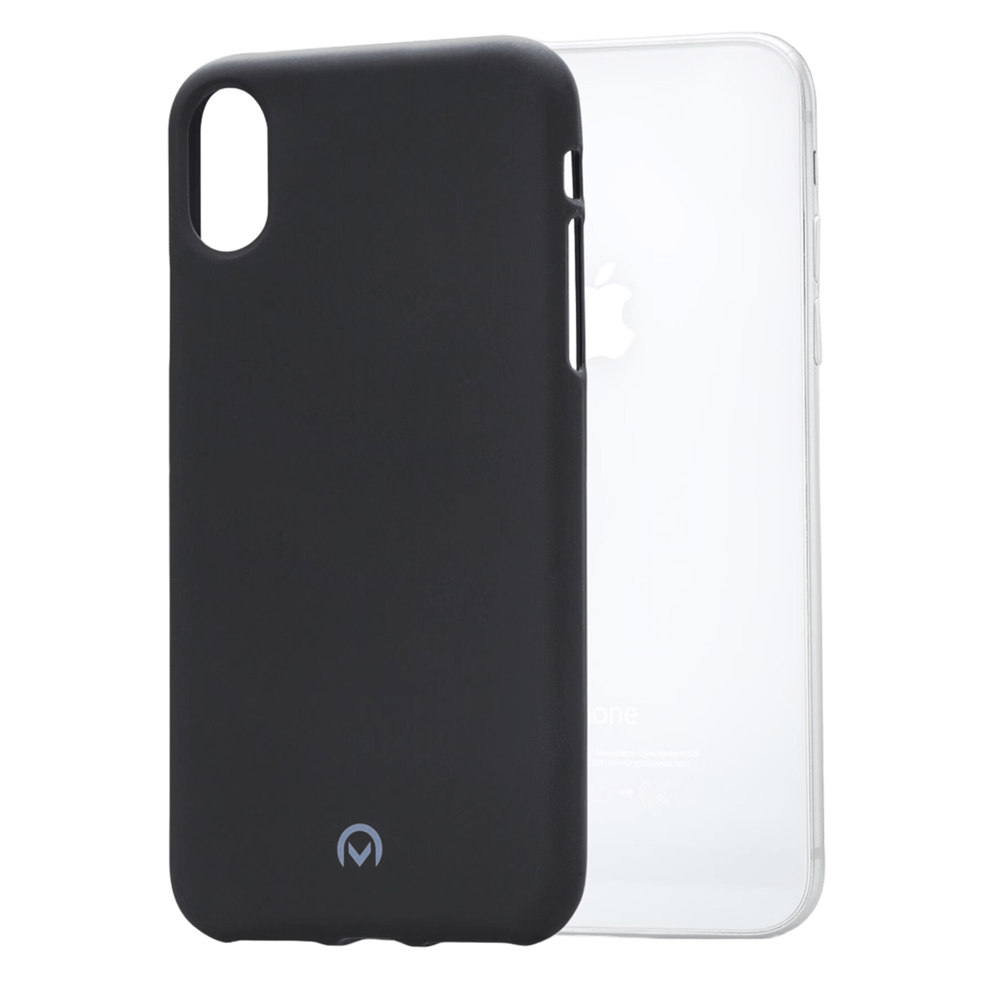 Mobilize Rubber Gelly Case – Mobilskal för iPhone X/Xs Svart