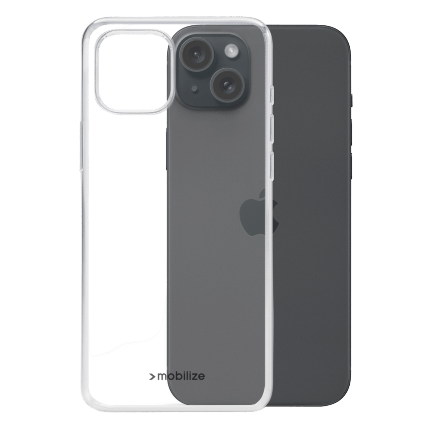 Mobilize Gelly Case – Mobilskal för iPhone 15 Plus Klar