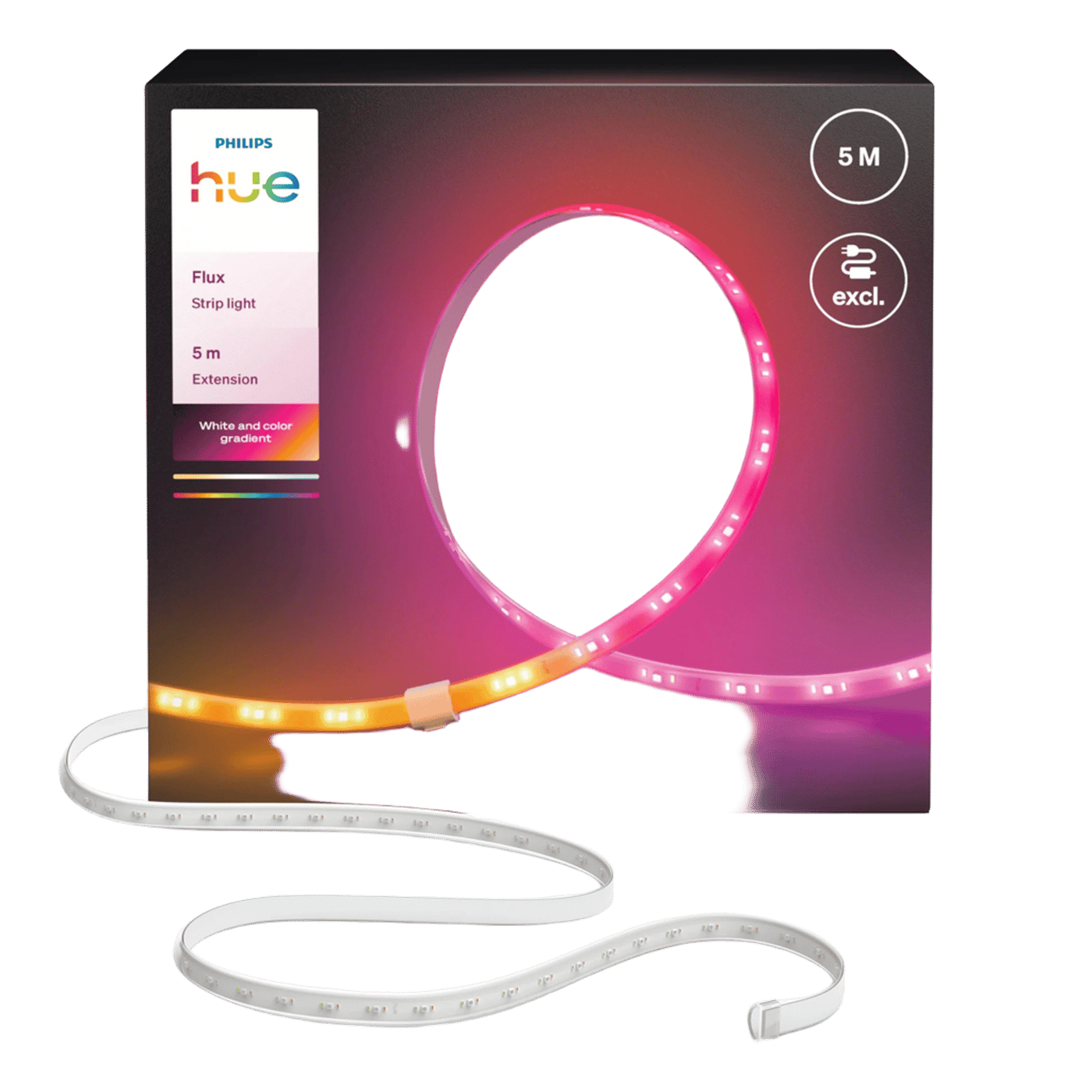 Philips Hue Hue Flux LED-ljusslinga förlängning 5 m