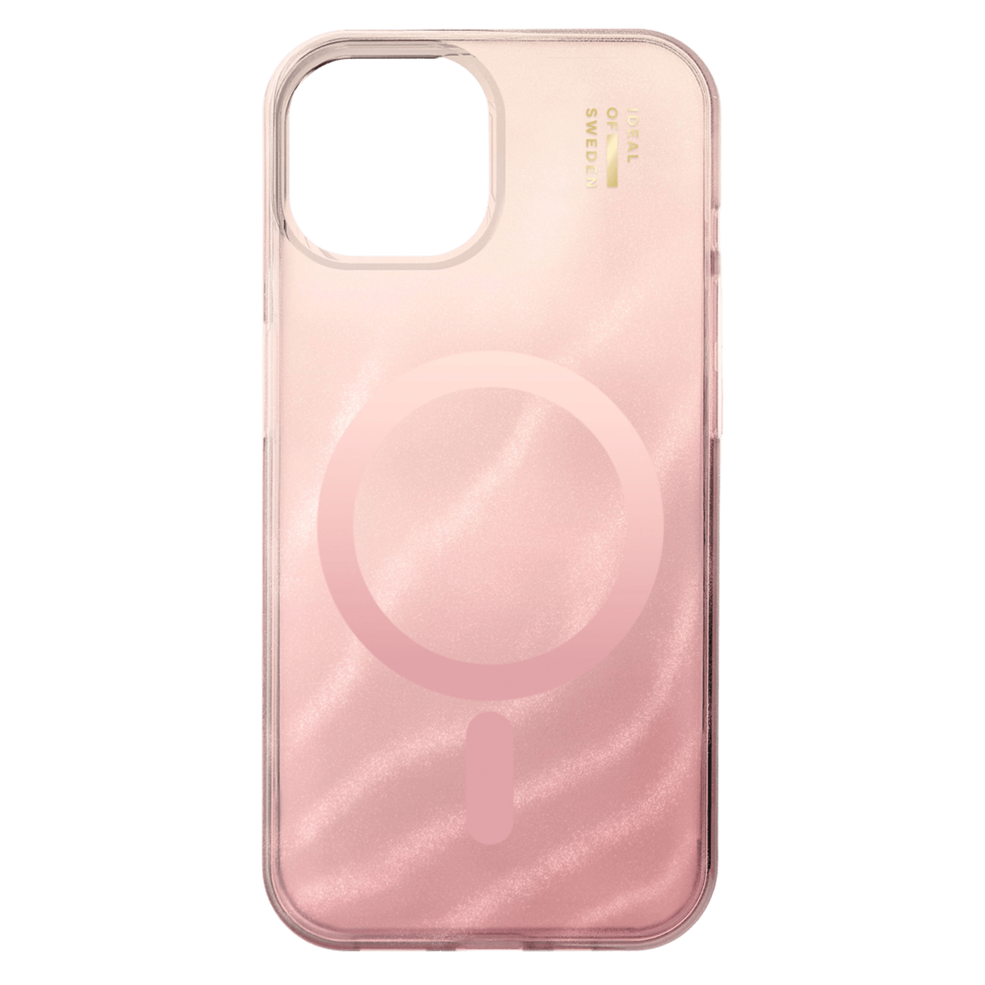IDEAL OF SWEDEN Clear MagSafe Case för iPhone 13, 14, 15, 16e och 17e Rose Blush