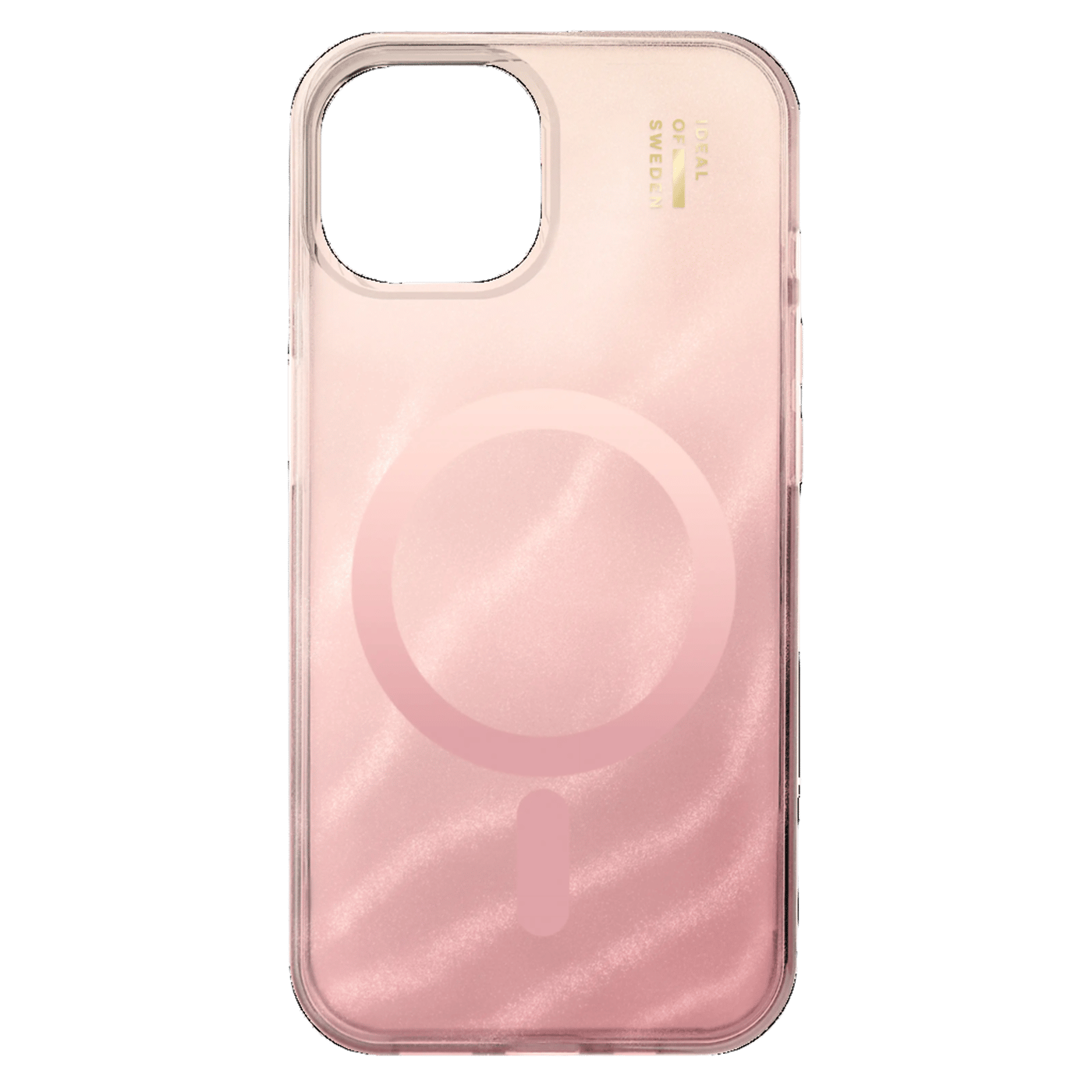 IDEAL OF SWEDEN Clear MagSafe Case for iPhone 13, 14, 15, 16e og 17e Rose Blush