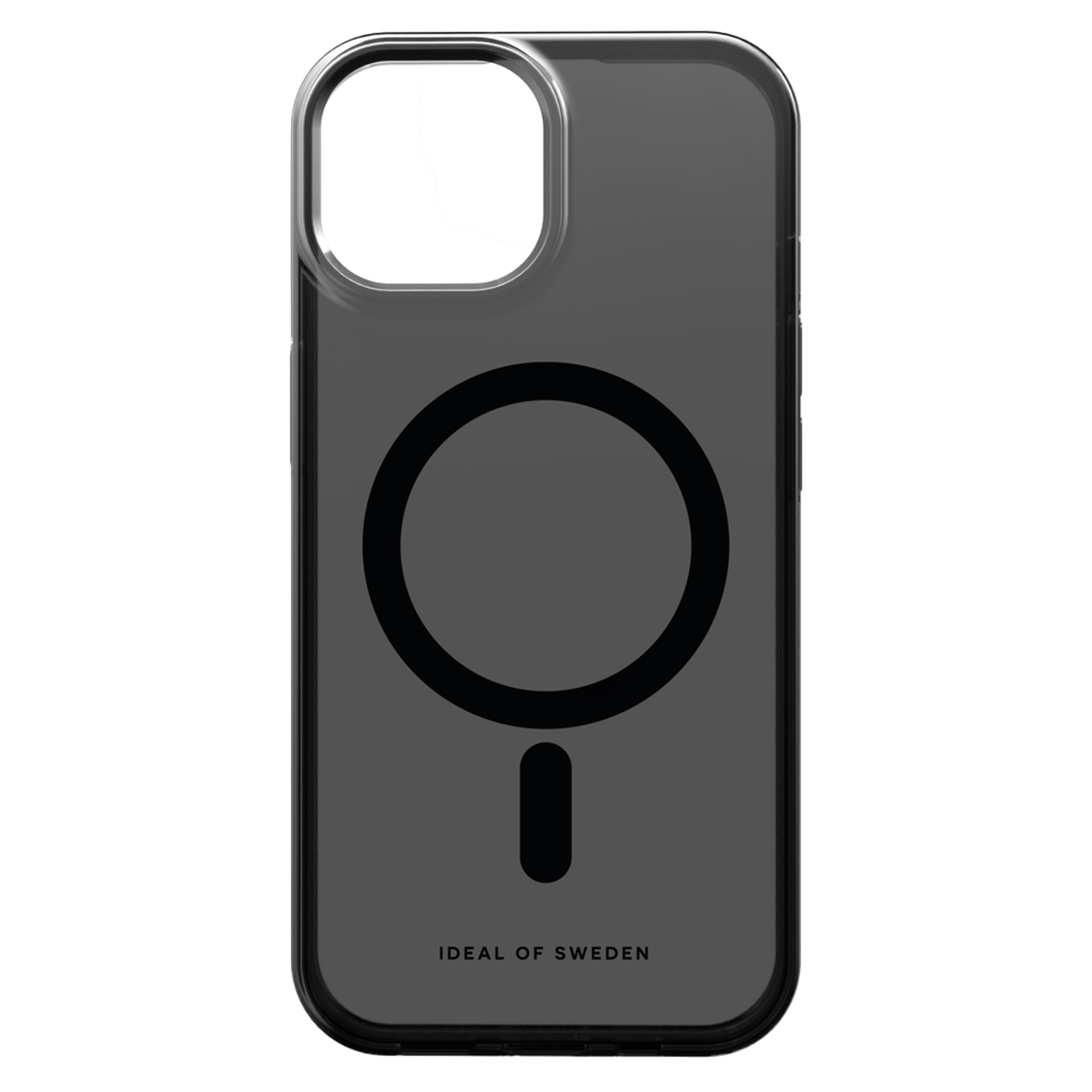 IDEAL OF SWEDEN Clear MagSafe Case for iPhone 13, 14, 15, 16e og 17e Tinted Black