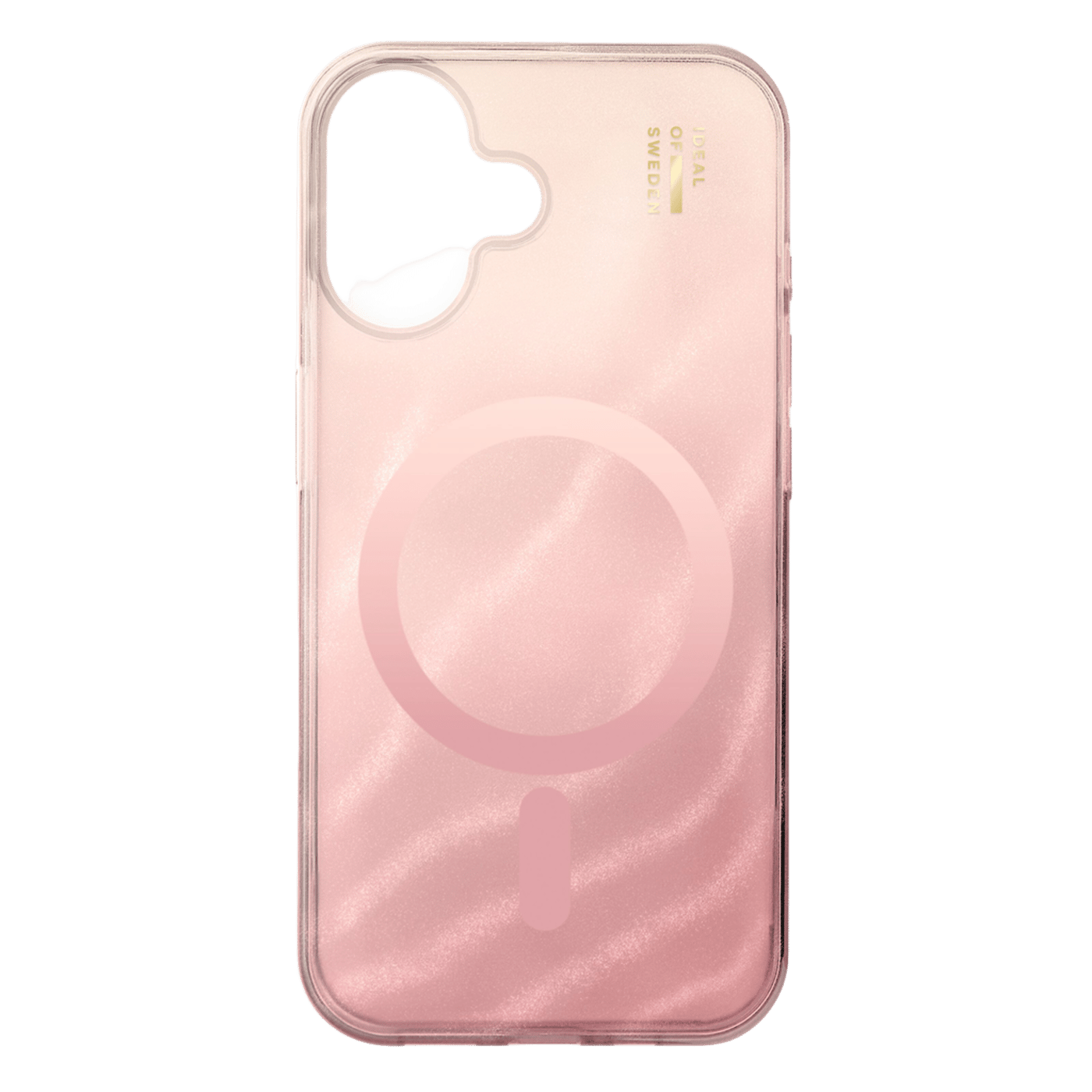 IDEAL OF SWEDEN Clear MagSafe Case för iPhone 16 Rose Blush