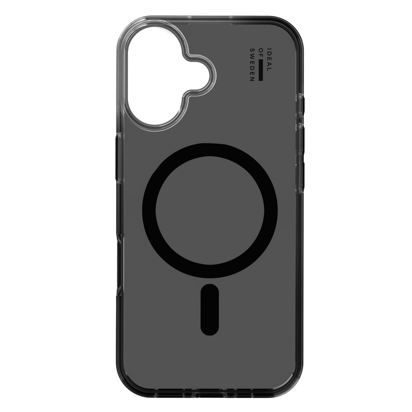 IDEAL OF SWEDEN Clear MagSafe Case for iPhone 16 Tinted Black