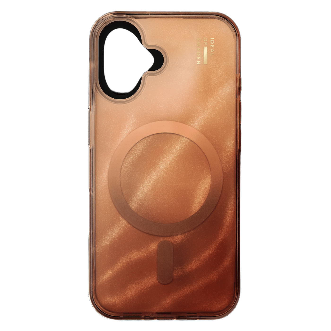 IDEAL OF SWEDEN Clear MagSafe Case för iPhone 17 Mocha Mousse