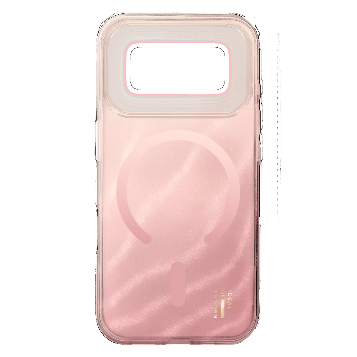 IDEAL OF SWEDEN Clear MagSafe Case för iPhone 17 Pro Rose Blush