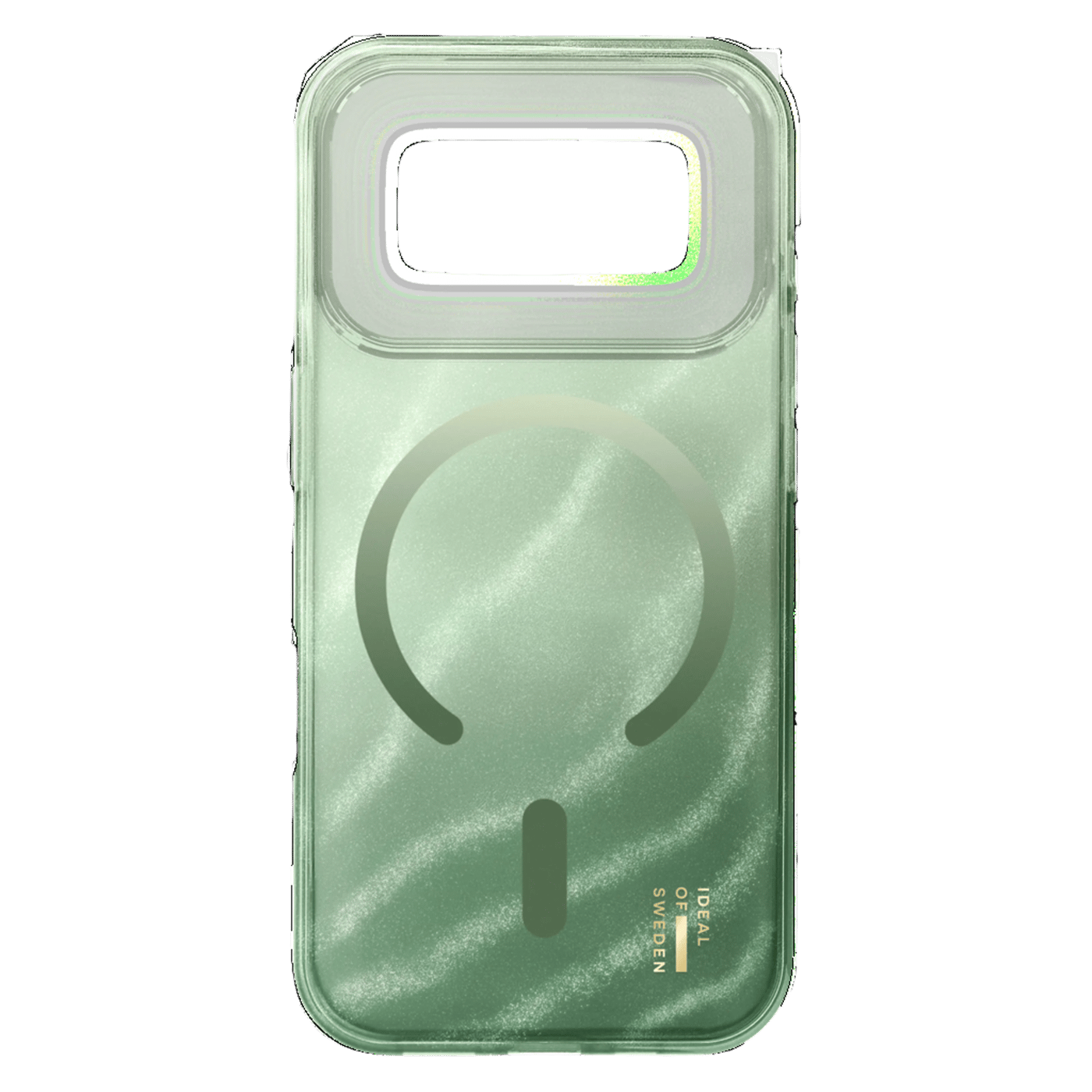 IDEAL OF SWEDEN Clear MagSafe Case för iPhone 17 Pro Sage Green