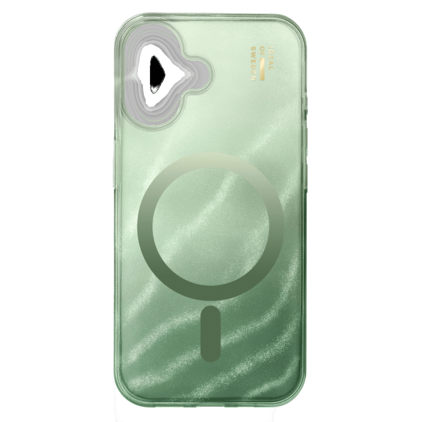 IDEAL OF SWEDEN Clear MagSafe Case för iPhone 17 Sage Green