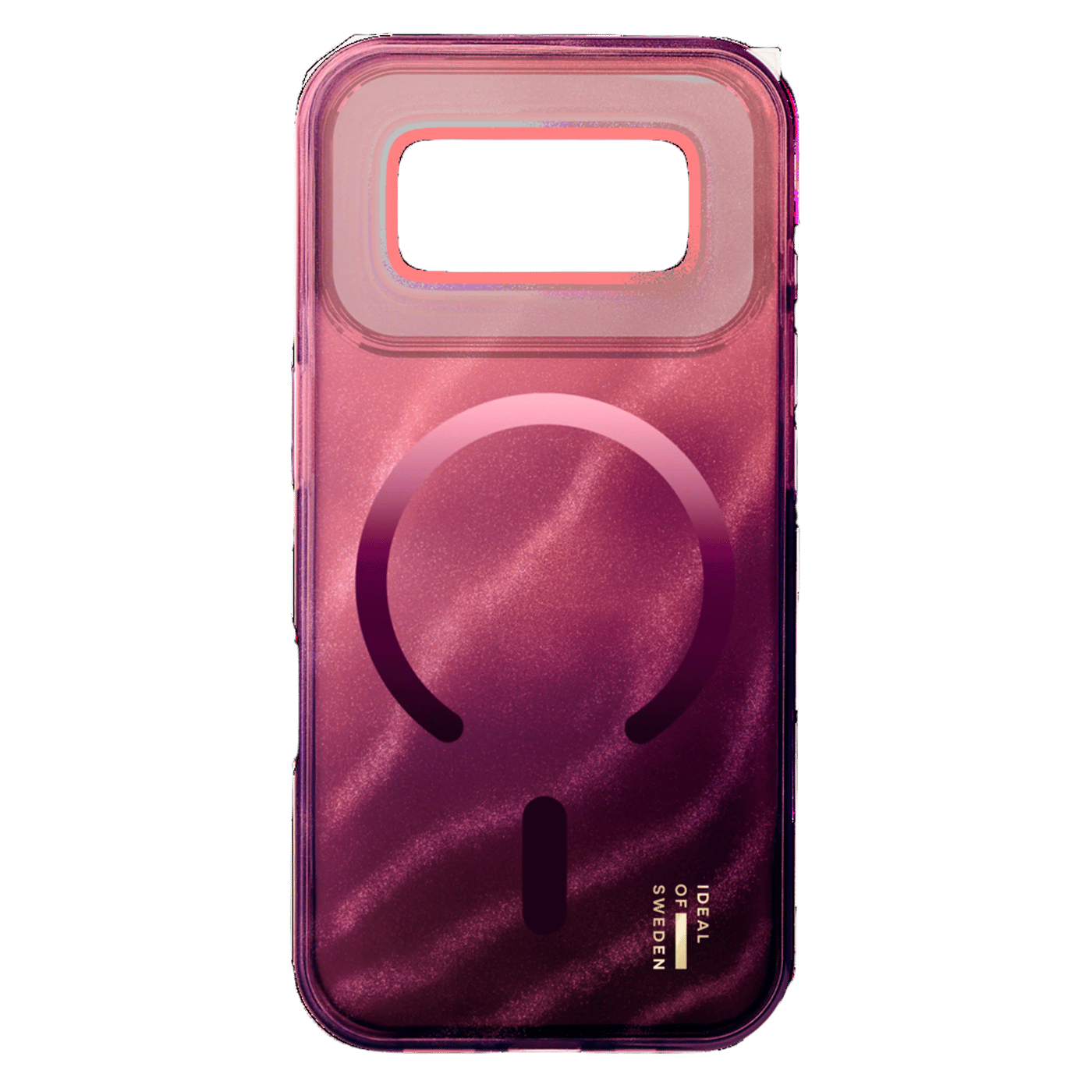 IDEAL OF SWEDEN Clear MagSafe Case for iPhone 17 Pro Max Cherry Lacquer