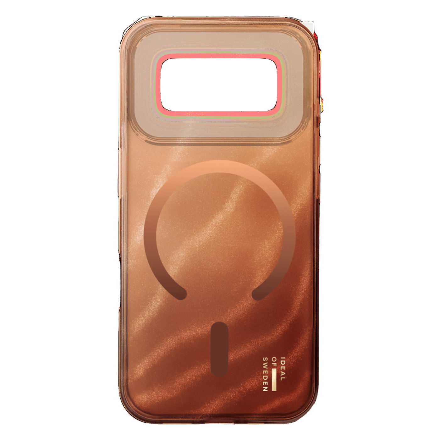 IDEAL OF SWEDEN Clear MagSafe Case for iPhone 17 Pro Max Mocha Mousse