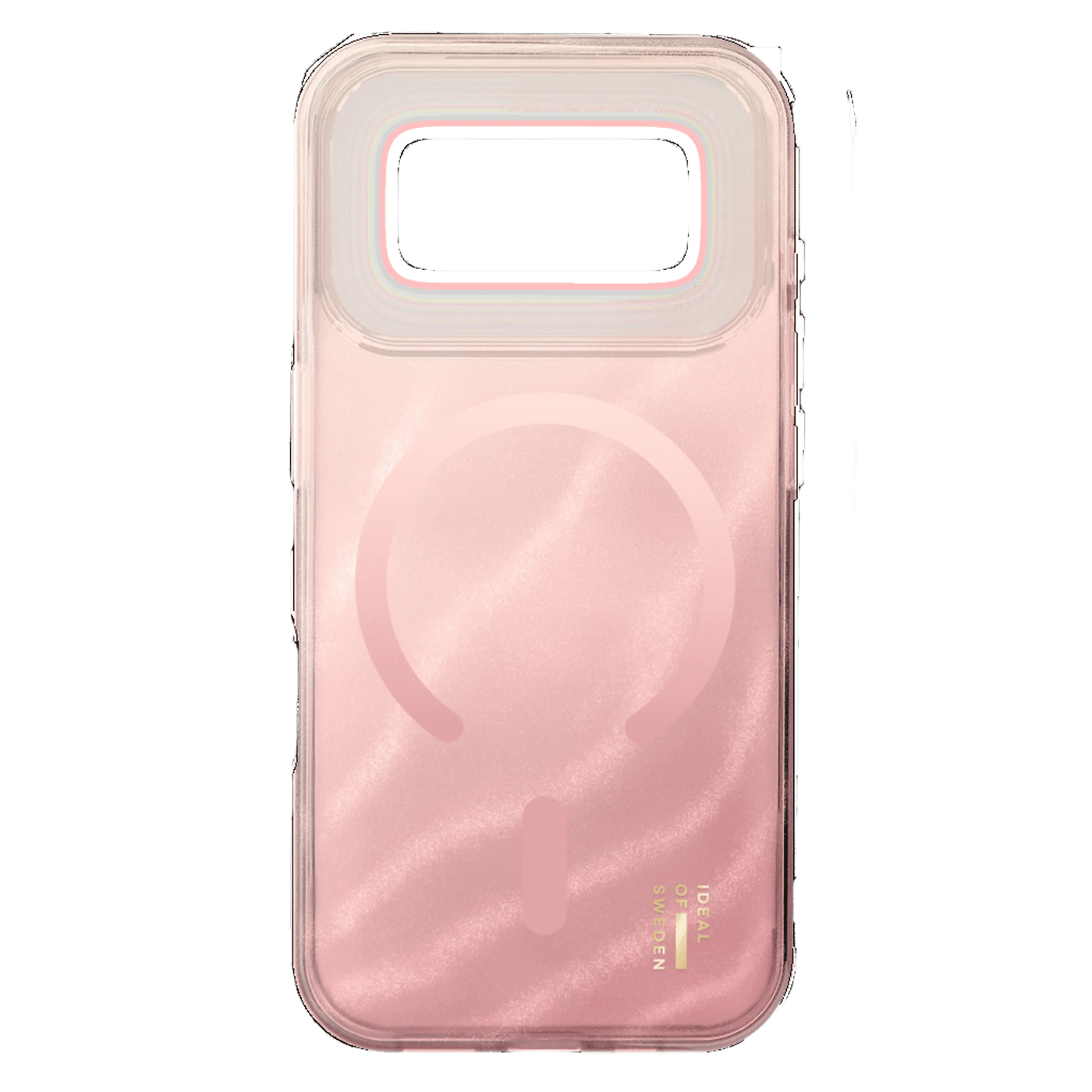 IDEAL OF SWEDEN Clear MagSafe Case for iPhone 17 Pro Max Rose Blush