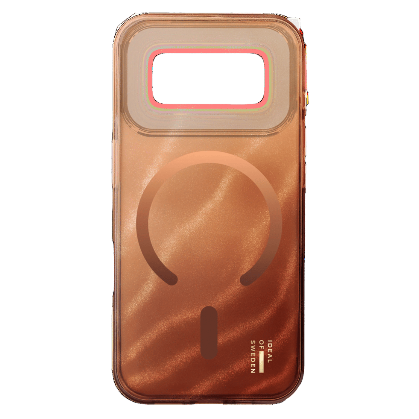 IDEAL OF SWEDEN Clear MagSafe Case för iPhone 17 Pro Mocha Mousse