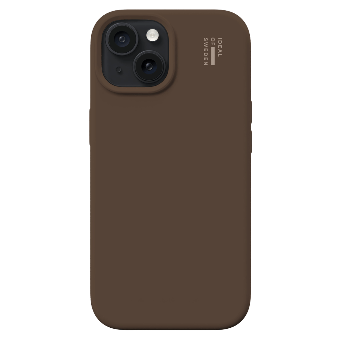IDEAL OF SWEDEN Silicone MagSafe Case for iPhone 13, 14, 15, 16e og 17e Mocha Mousse