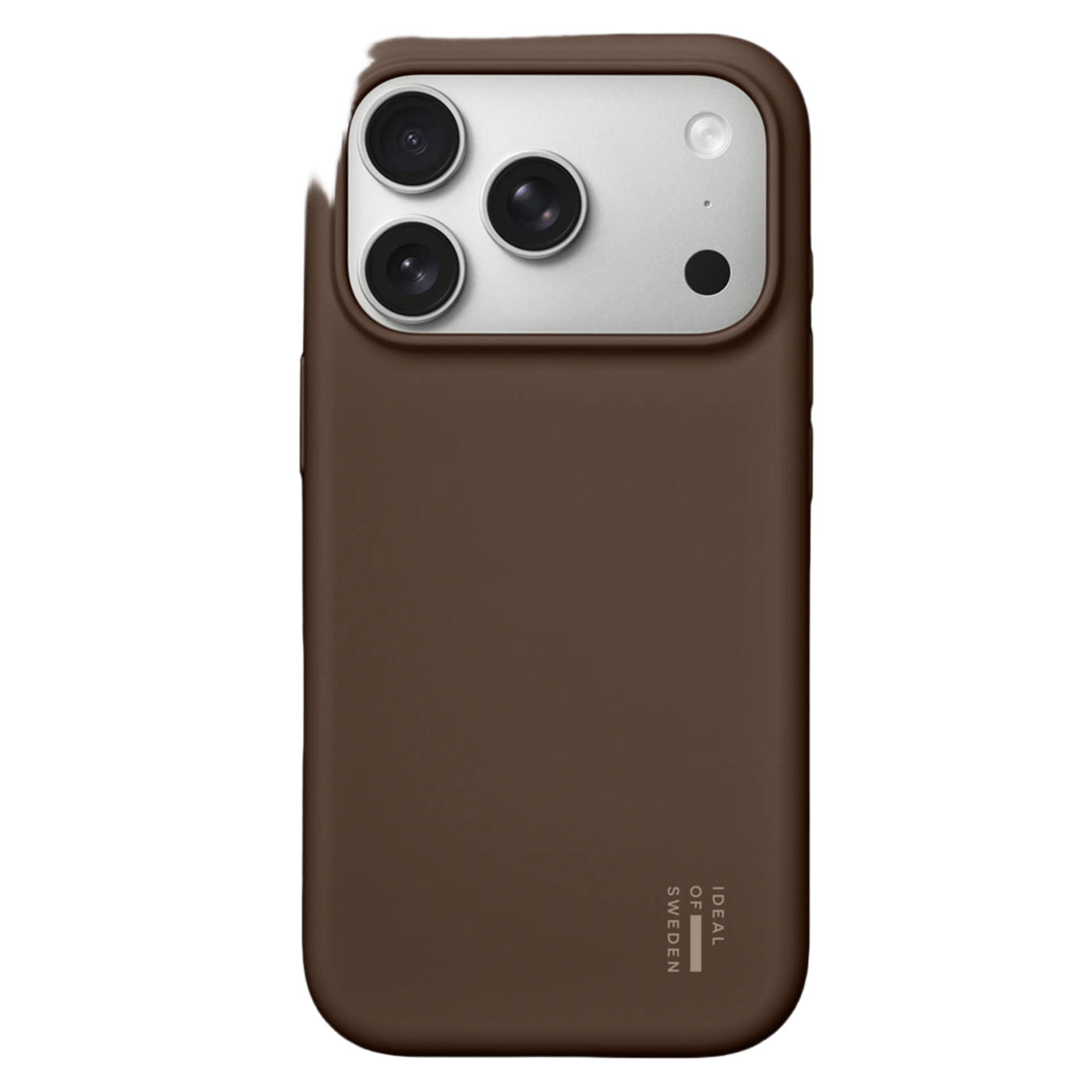 IDEAL OF SWEDEN Silicone MagSafe Case for iPhone 17 Pro Max Mocha Mousse