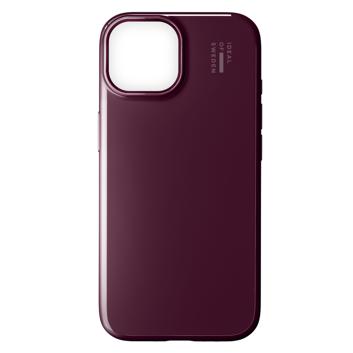 IDEAL OF SWEDEN Slim MagSafe Case för iPhone 13, 14, 15, 16e och 17e Glossy Cherry