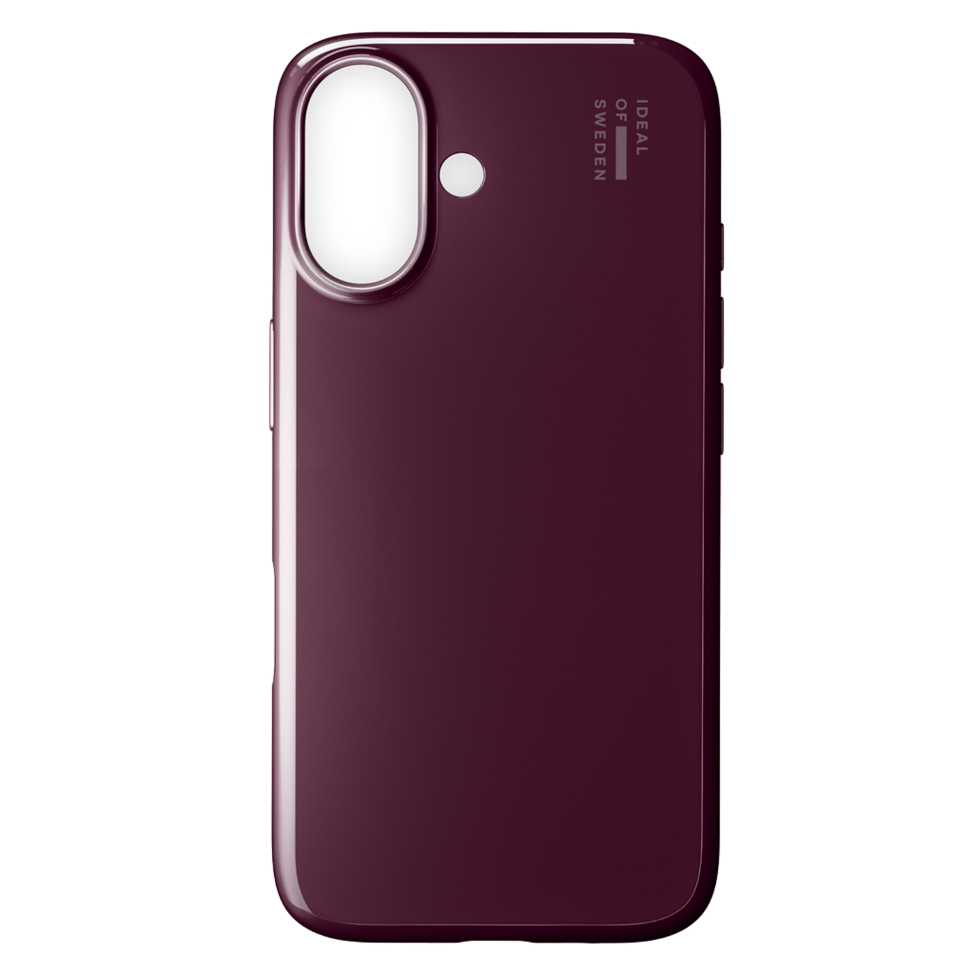 IDEAL OF SWEDEN Slim MagSafe Case för iPhone 16 Glossy Cherry