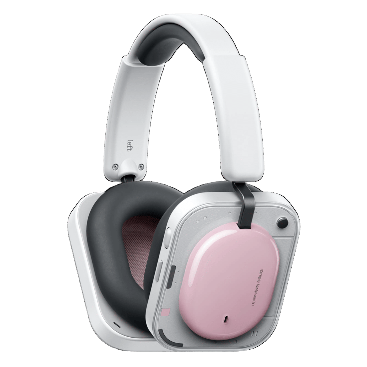 Nothing Headphone (a) trådlösa over-ear-hörlurar Rosa