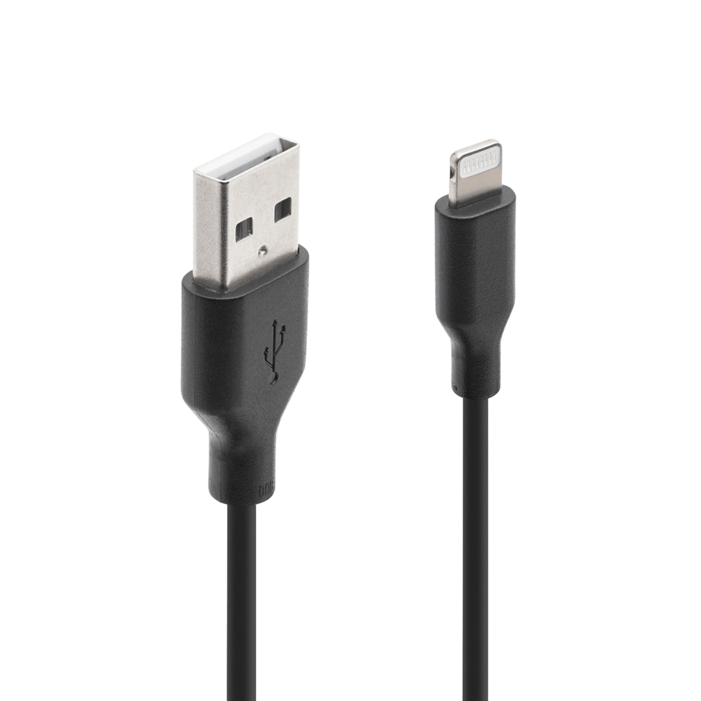Linocell USB-A till Lightning-kabel Svart 1 m