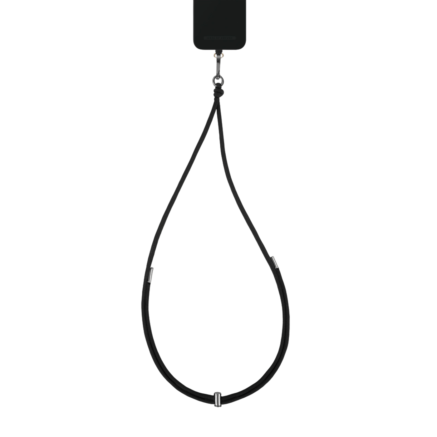 IDEAL OF SWEDEN Cord Phone Strap – justerbar mobilreim Svart