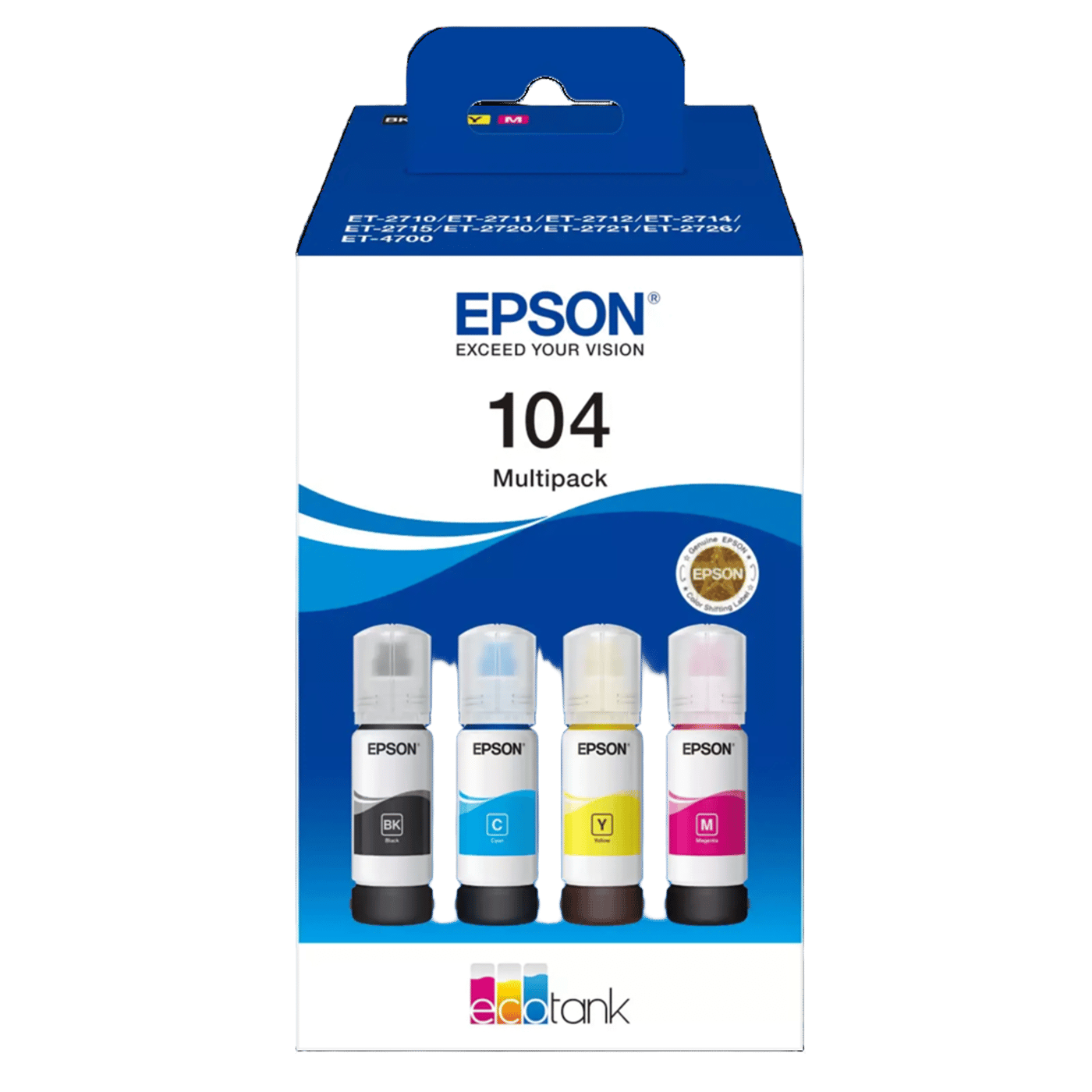 Epson 104 EcoTank bläckflaskor 4-pack 4-pack