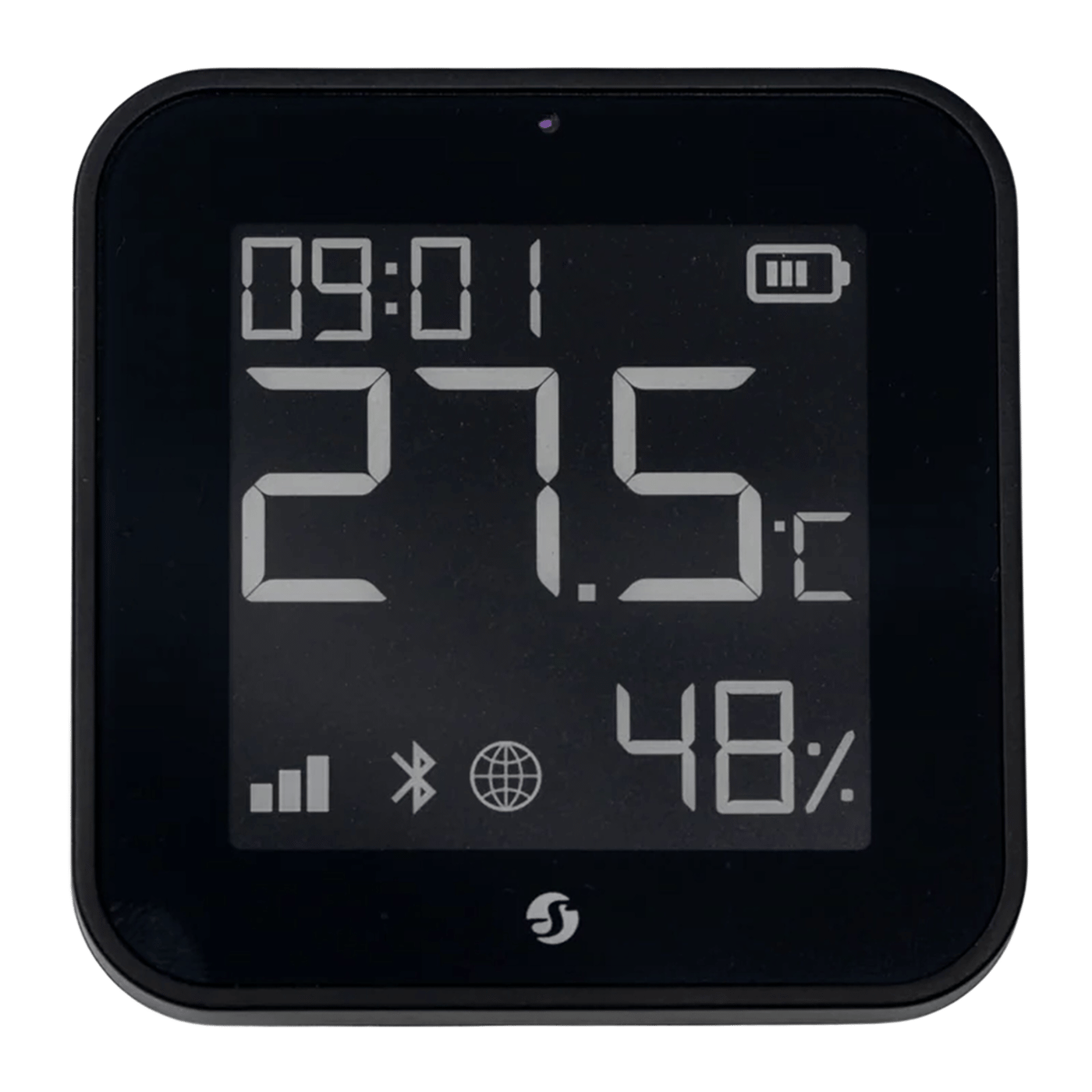 Shelly BLU H&T Display ZB sensor Svart