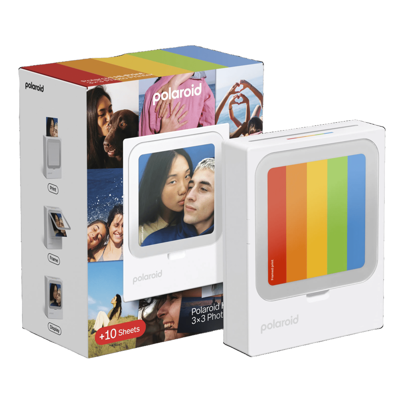 Polaroid Hi-Print 3×3 Photo Printer – portabel fotoskrivare + 10 ark