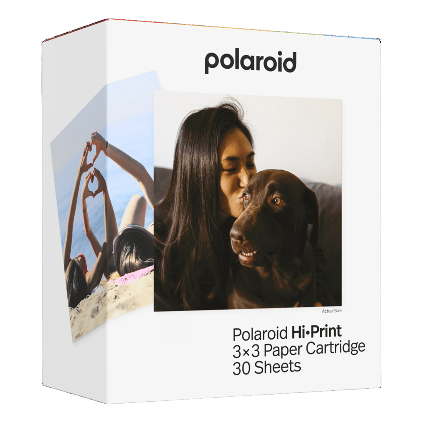 Polaroid Hi·Print 3×3 papperskassett 30 ark