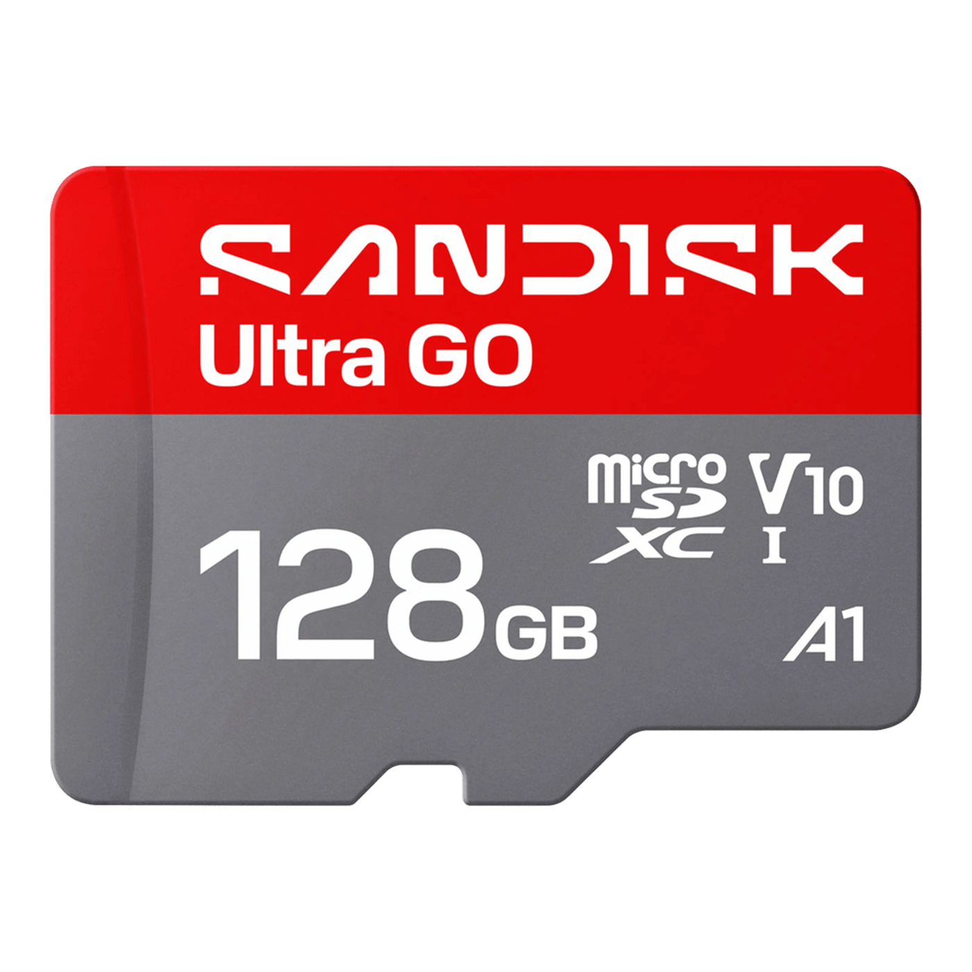 Sandisk microSD Ultra Go minneskort 128 GB – 190 MB/s
