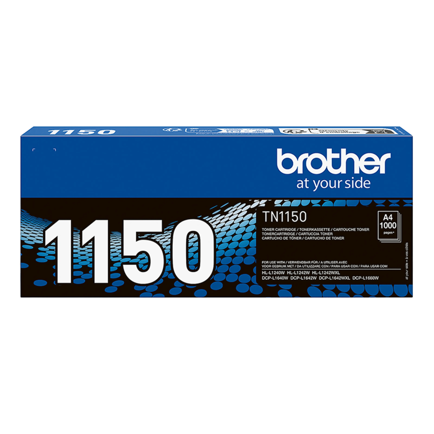 Brother TN-1150 tonerkassett Svart