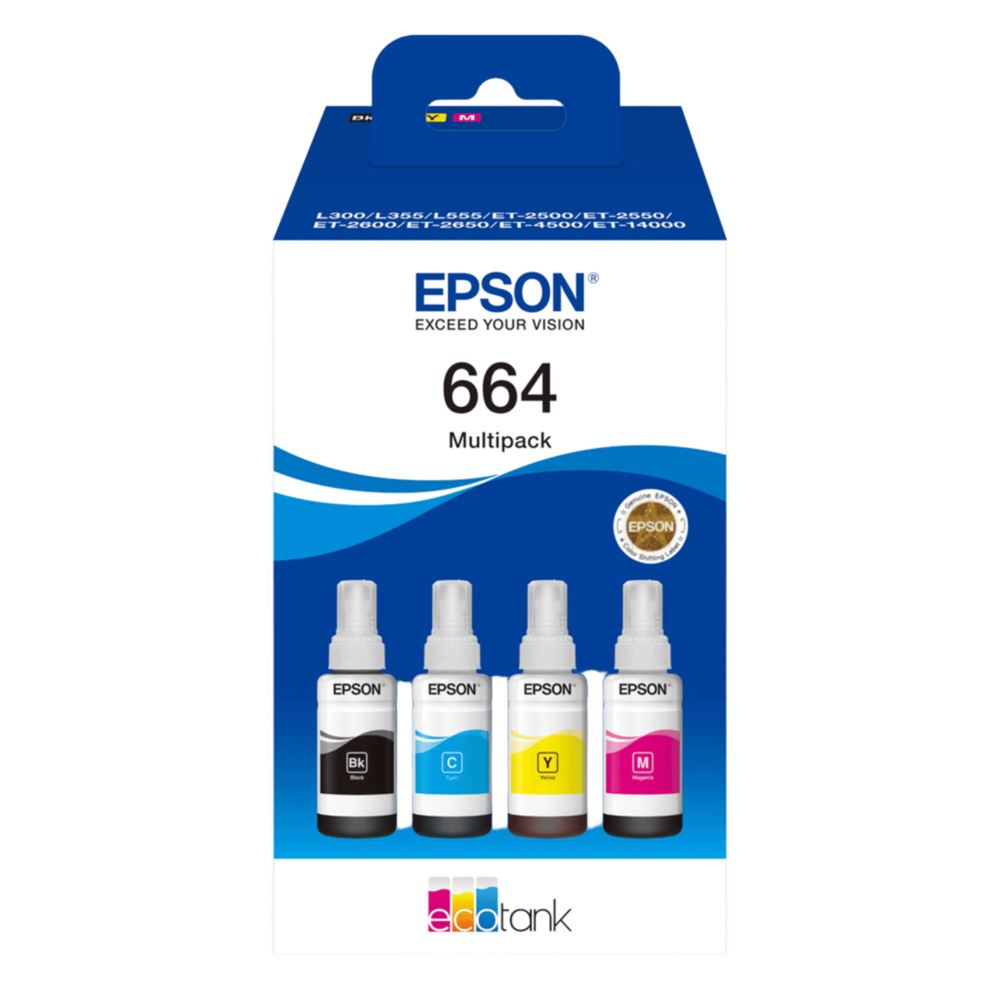 Epson 664 EcoTank bläckpåfyllning 4-pack