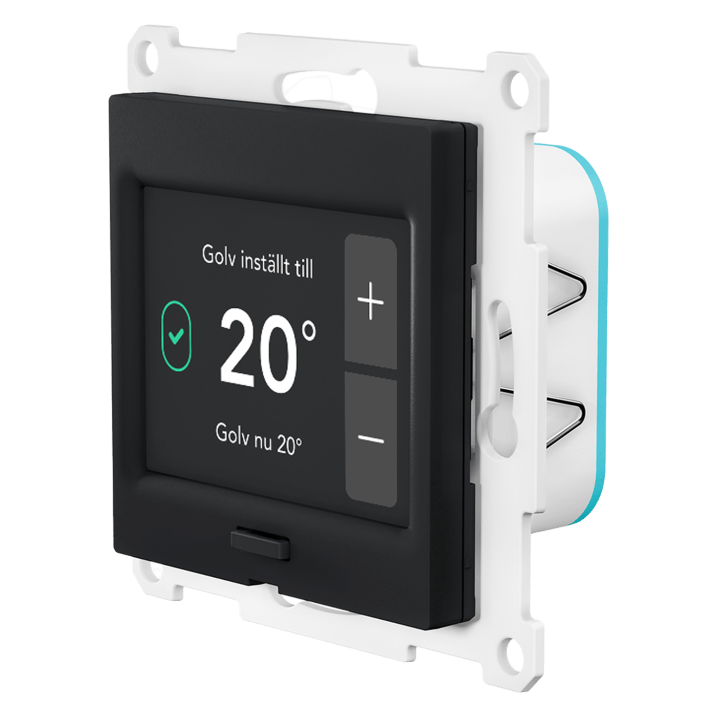 Plejd TRM-01 smart termostat för golvvärme (Studio) Studio, svart