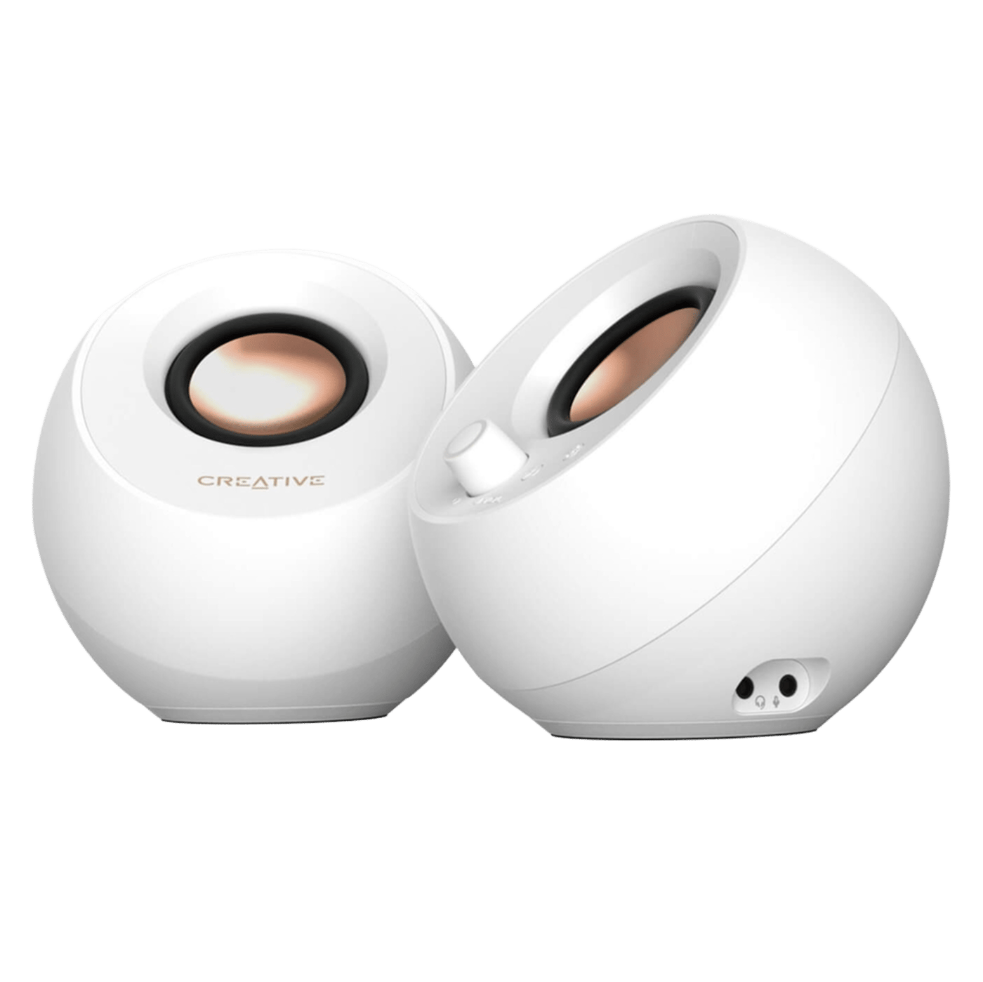 Creative Pebble Pro 2.0 USB-C-datorhögtalare Vit