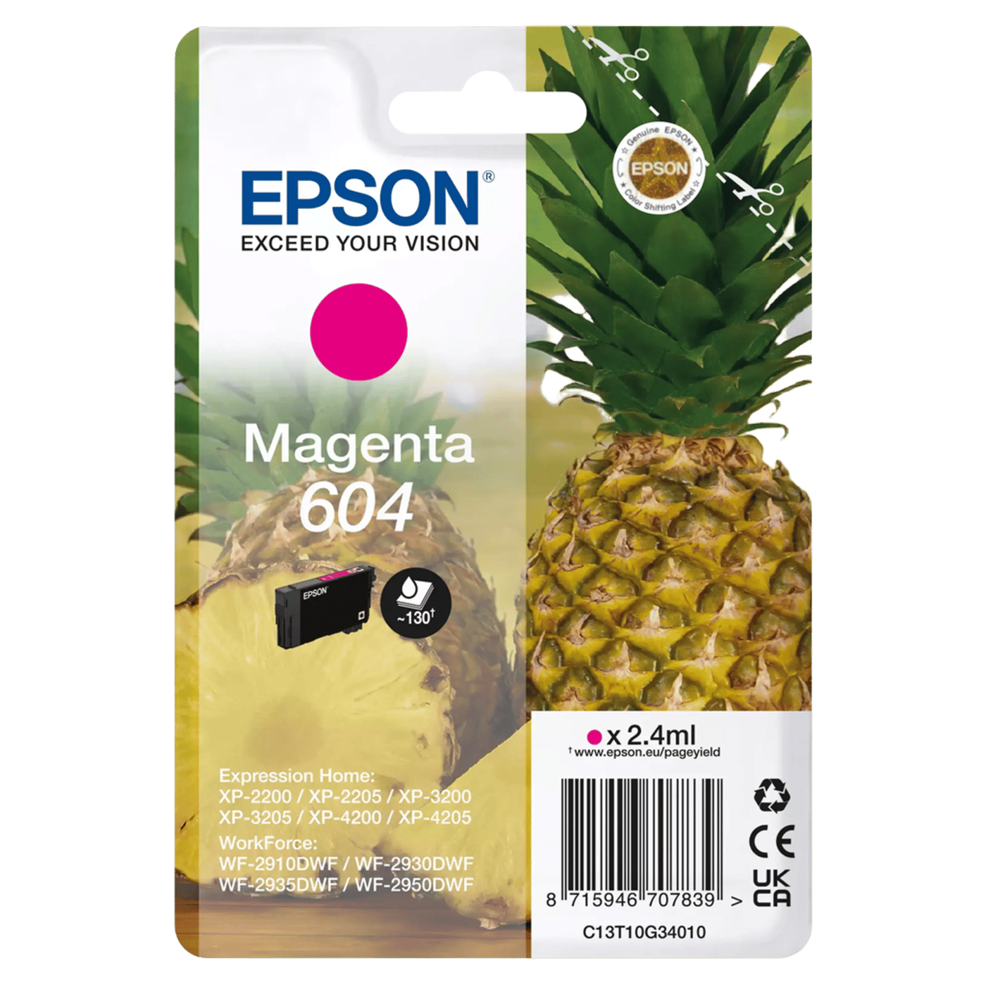 Epson 604 bläckpatron Magenta