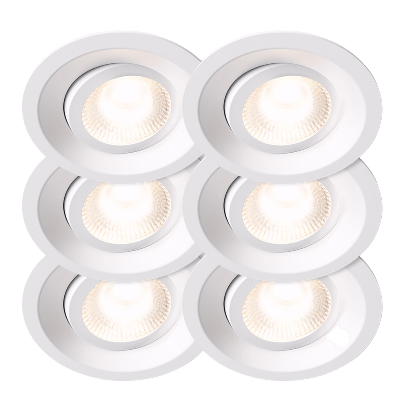 Plejd Downlight Tilt DWN-01 6-pack Vit