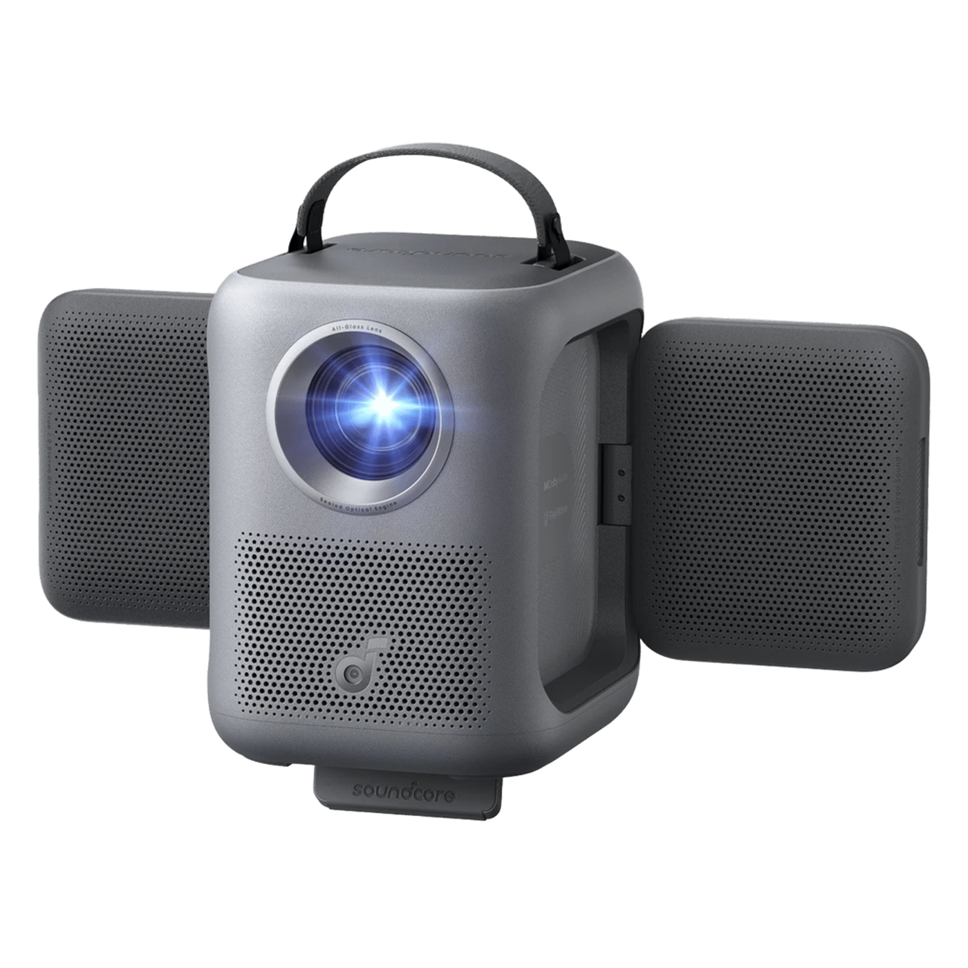 Soundcore Nebula P1i smart portabel projektor med vändbara högtalare Svart