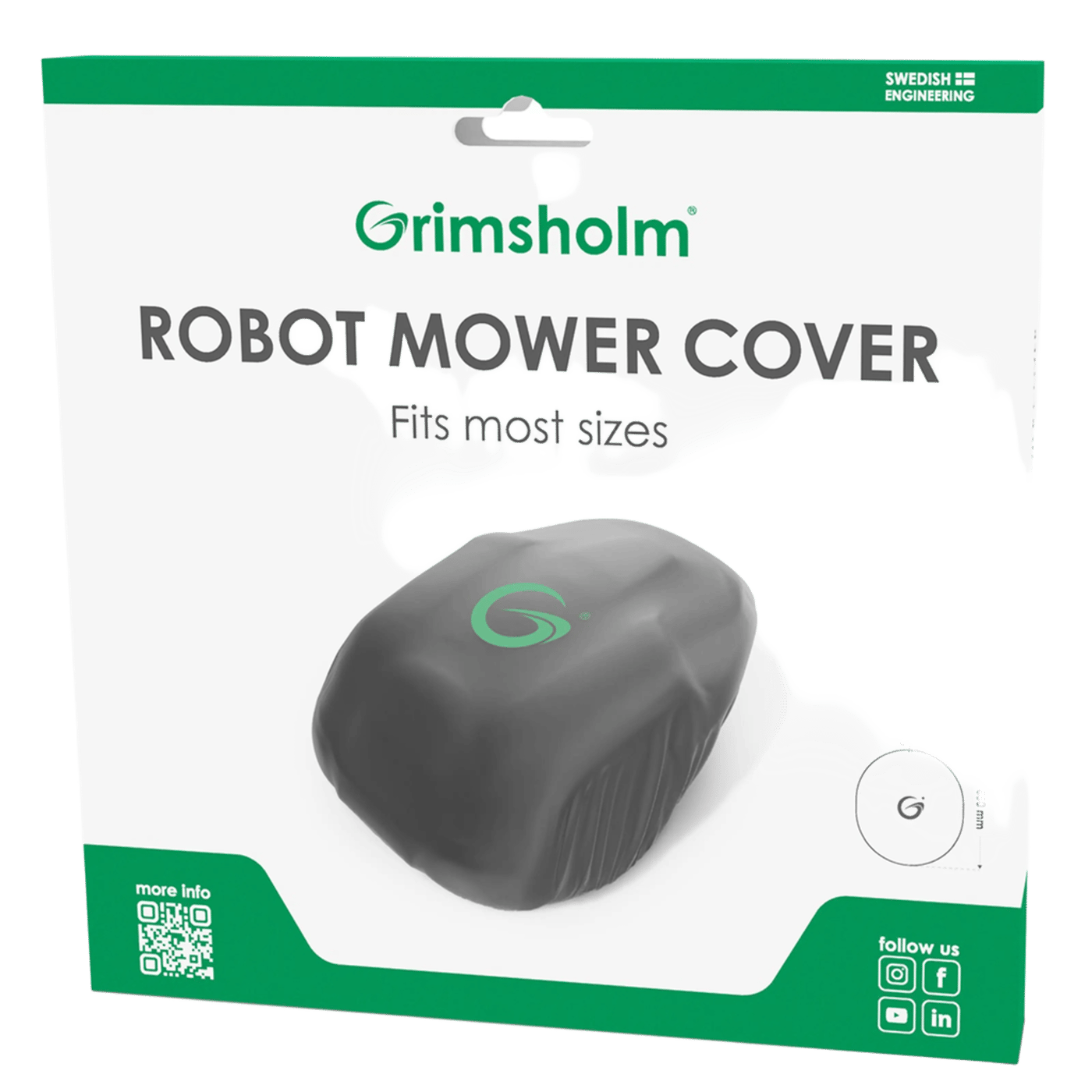 Grimsholm Beskyttelsestrekk for robotgressklipper One Size