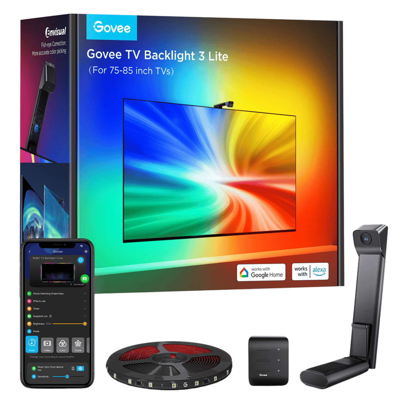 Govee TV Backlight 3 Lite 75–85 tum